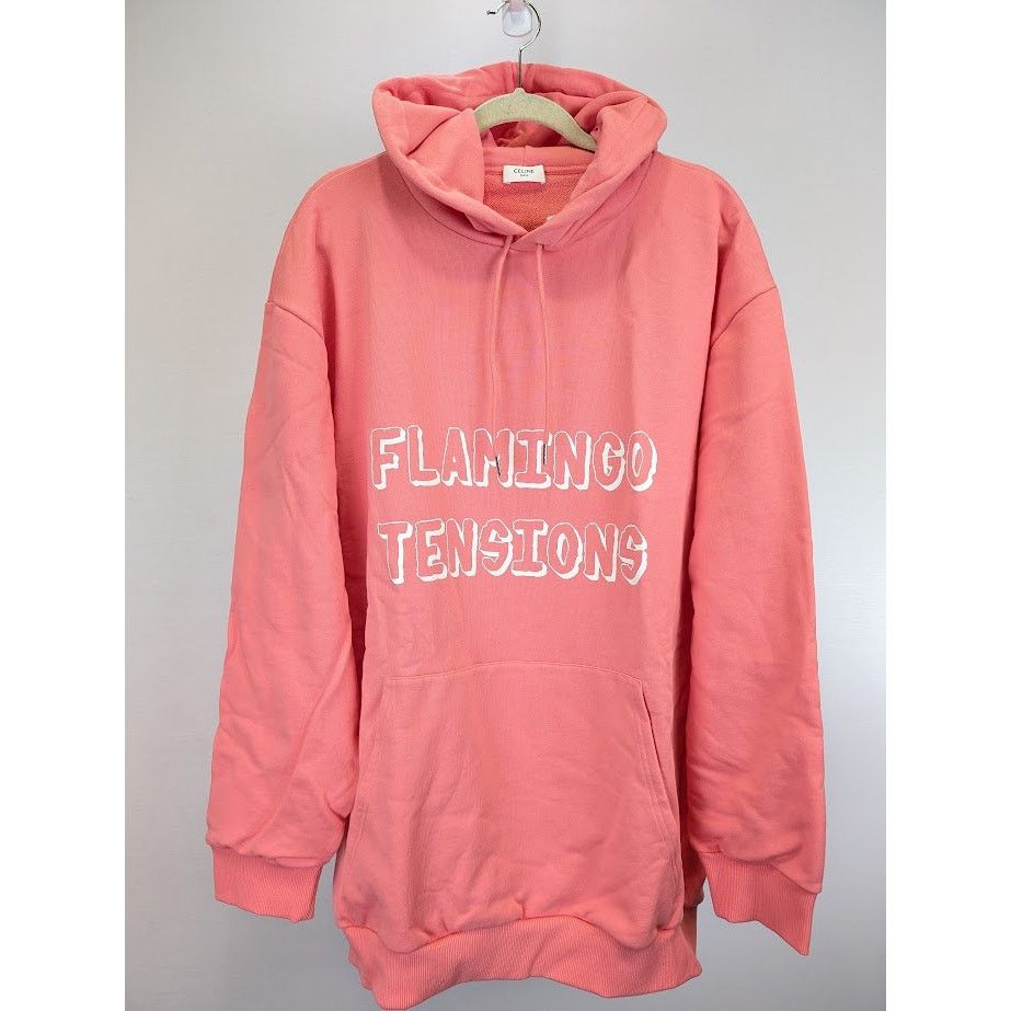 Celine o1rshd1 Hoodie in Pink Size US XL / EU 56 / 4 - 3 Thumbnail