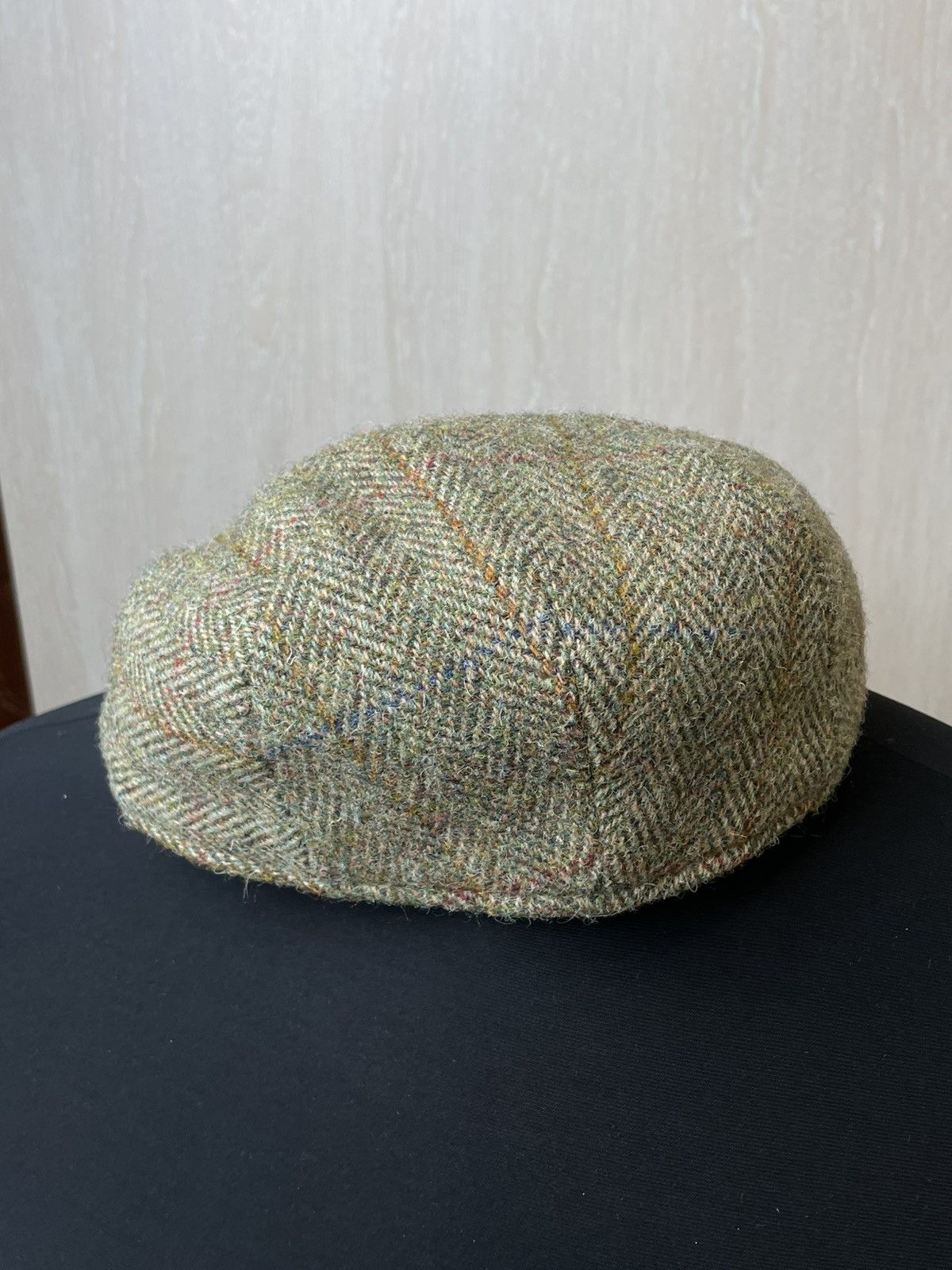 Harris Tweed Premium Harris Tweed Wool Newsboy Flat Cap Size ONE SIZE - 6 Thumbnail