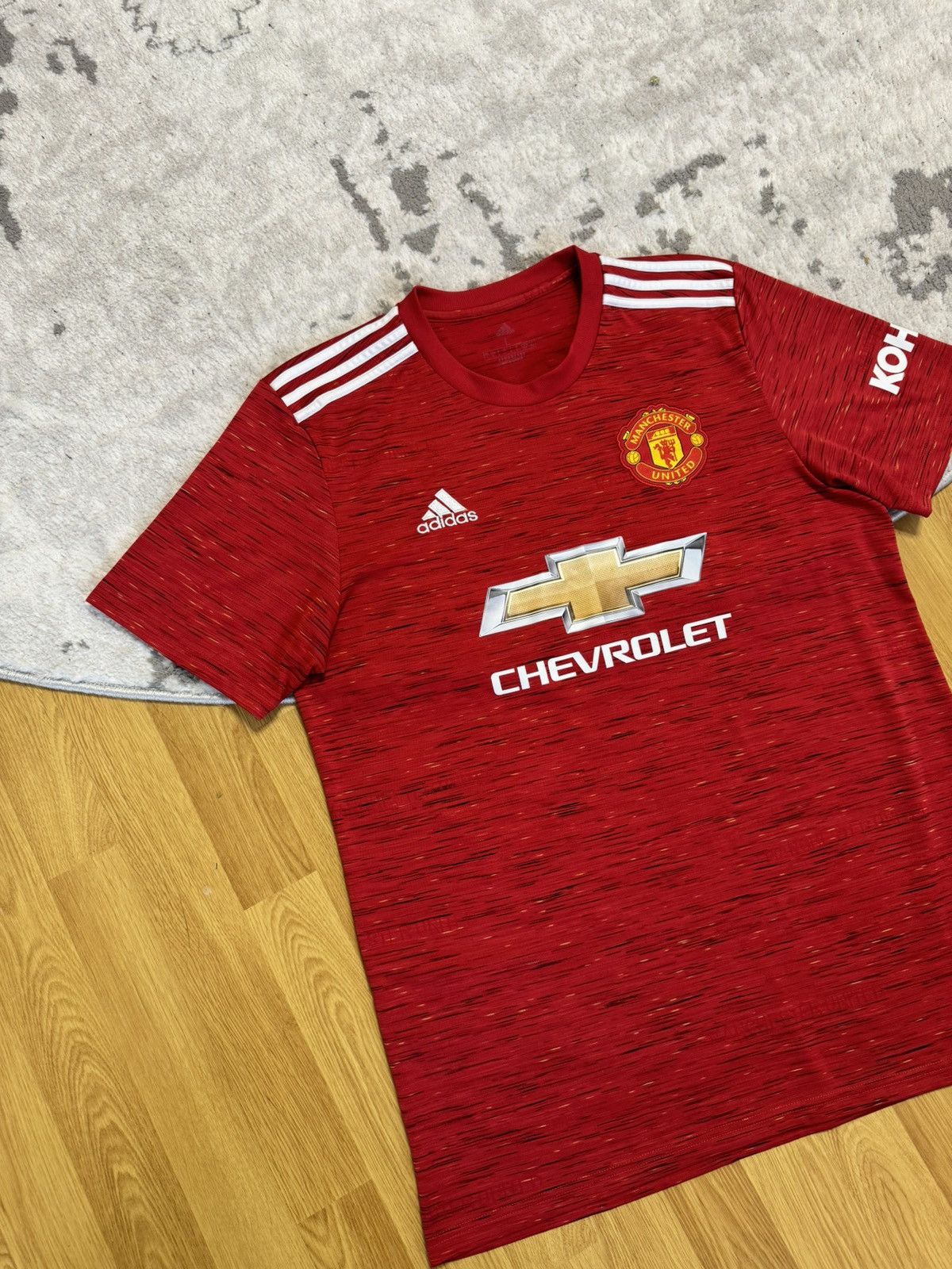 Adidas Adidas Manchester United 2020 Marcus Rashford Jersey Size US L / EU 52-54 / 3 - 4 Thumbnail