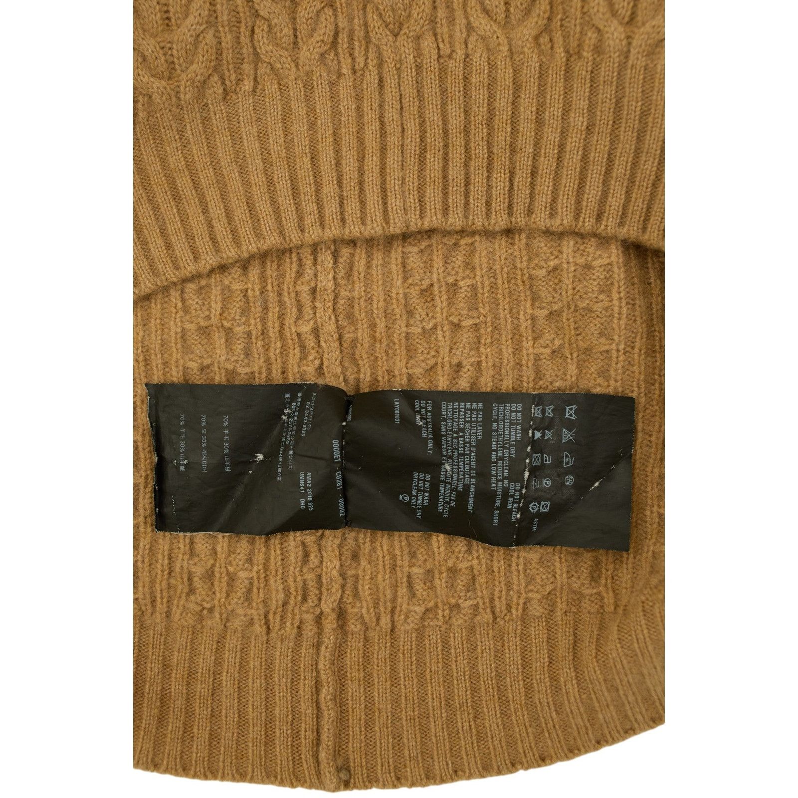 Prada F/W 2010 Brown Wool Sweater Size XL / US 12-14 / IT 48-50 - 6 Thumbnail
