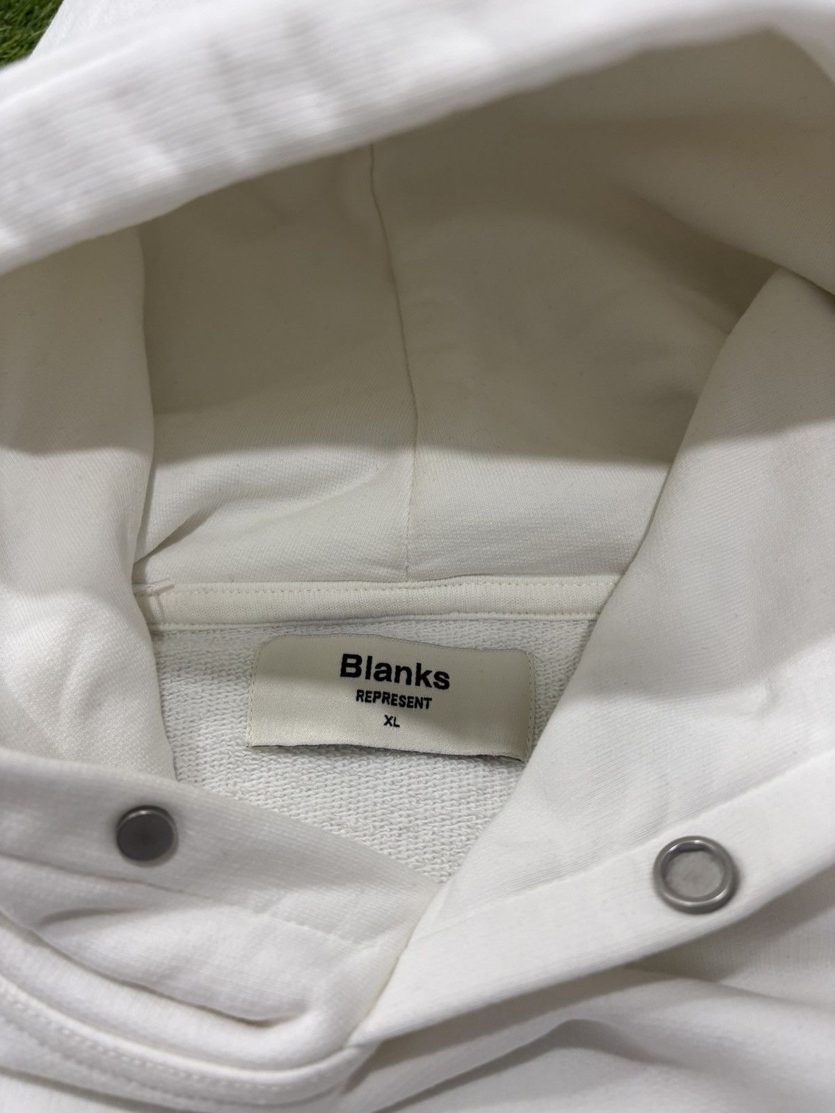 Represent Clo. REPRESENT BLANKS PULLOVER HEAVYWEIGHT HOODIE Size US XL / EU 56 / 4 - 4 Thumbnail