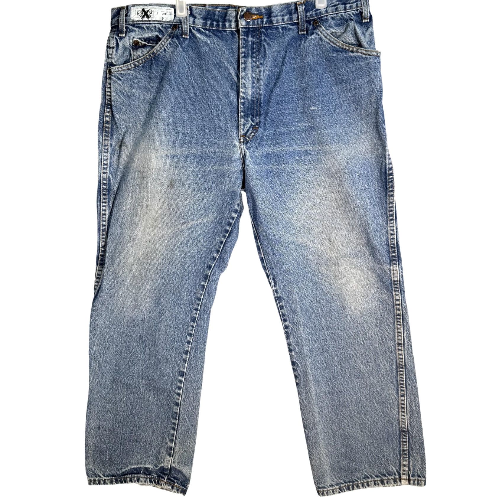 Dickies VINTAGE Dickies Jeans Mens 40x29 Blue Relaxed Denim Workwear 00s Jeans Mens Width 40in 29in Blue Dickies Industrial Work Jeans Mens Size US 40 / EU 56 - 2 Thumbnail