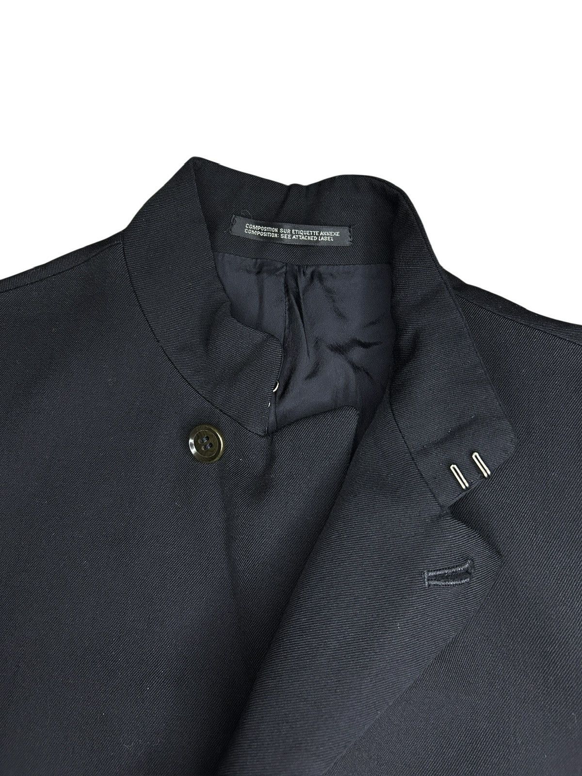 Yohji Yamamoto Blazer with Tail Size S / US 4 / IT 40 - 4 Thumbnail