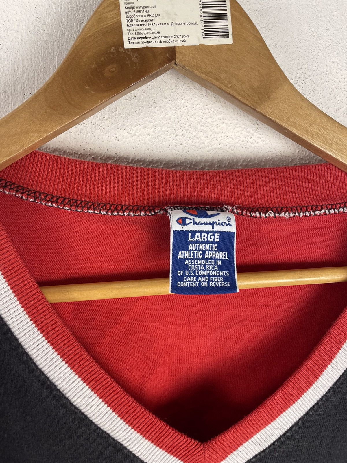 Champion × NBA × Vintage Champion Bulls Oversized Vintage t-shirt 90s Size US L / EU 52-54 / 3 - 3 Thumbnail