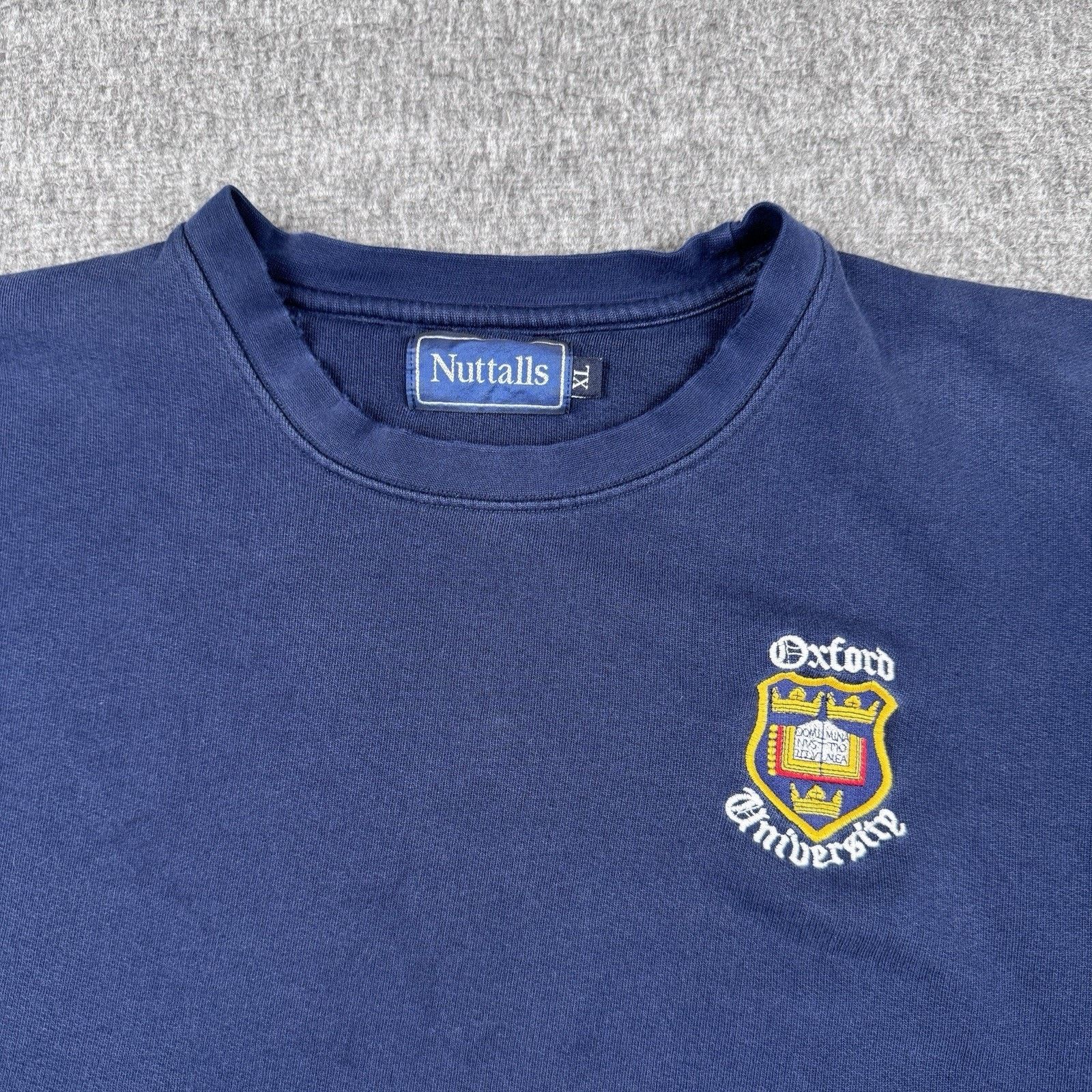 Other Vintage Nuttalls Oxford University Sweatshirt Men’s XL Blue Size US XL / EU 56 / 4 - 2 Thumbnail