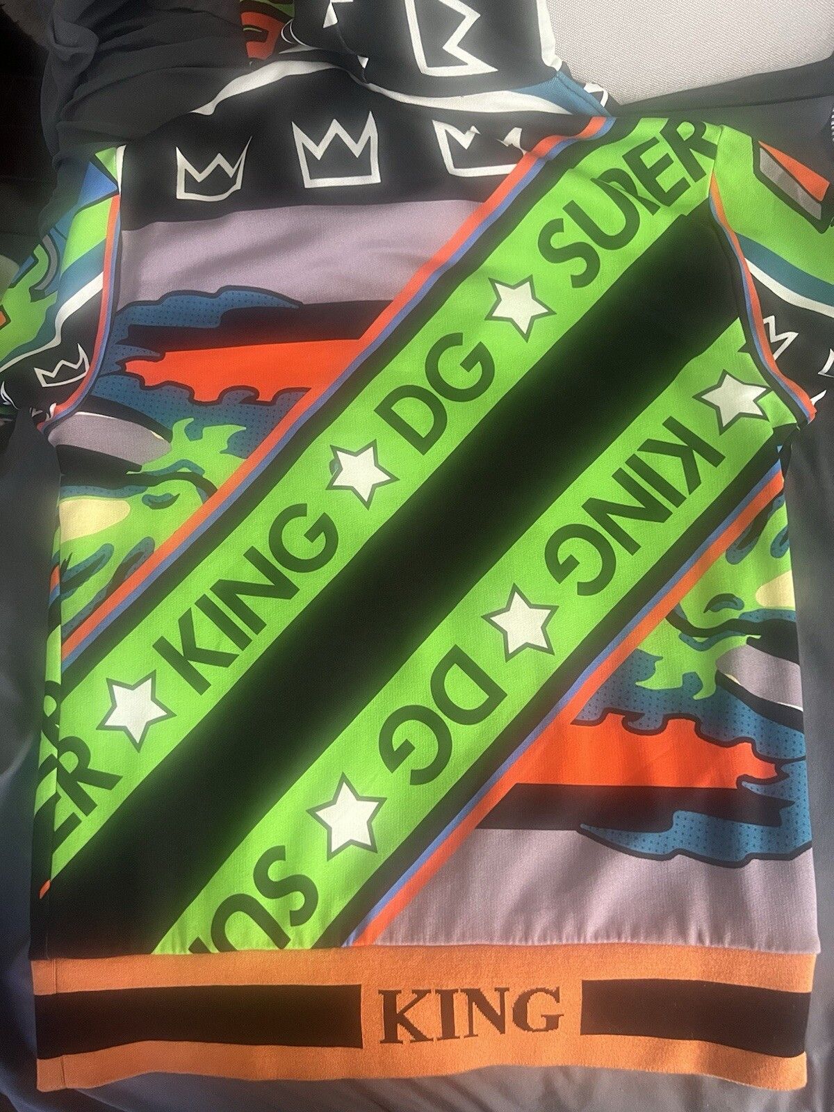 Dolce & Gabbana Superhero King Print Hoodie In Multicolor Size 48 Size US M / EU 48-50 / 2 - 10 Thumbnail