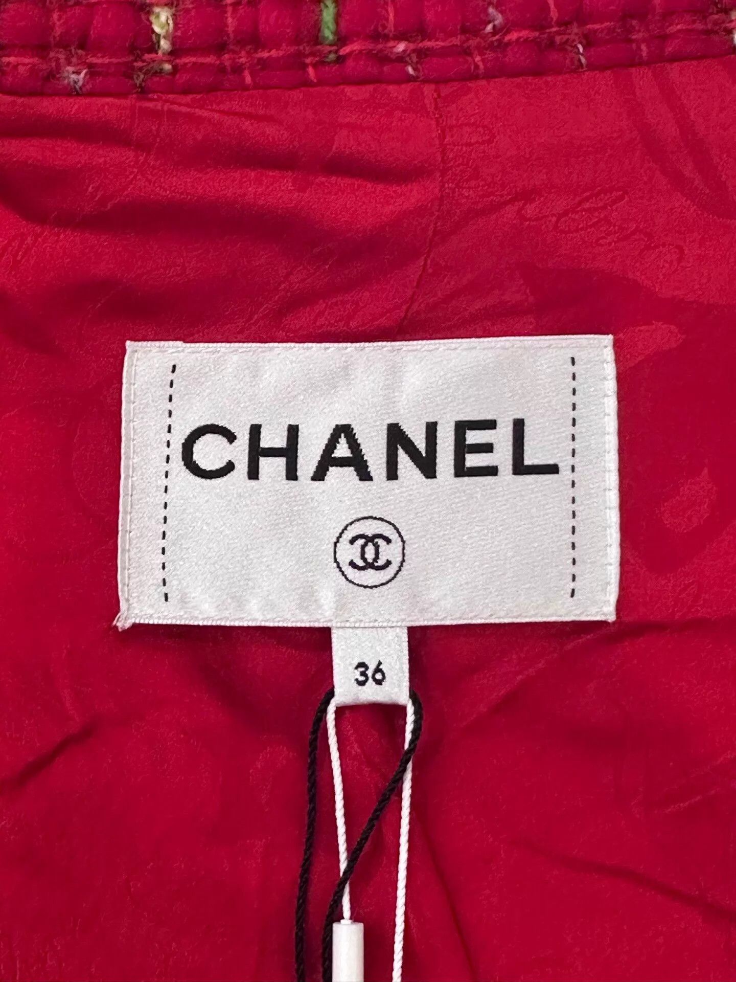 Chanel Chanel Metro Series Red Tweed Wool Overcoat GD Size 36 Size XS / US 0-2 / IT 36-38 - 6 Thumbnail