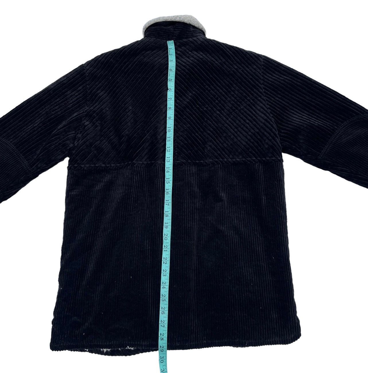 Vintage Birvin Uniform Japan Black Cord Sherpa Lined Button Jacket Size US L / EU 52-54 / 3 - 5 Thumbnail