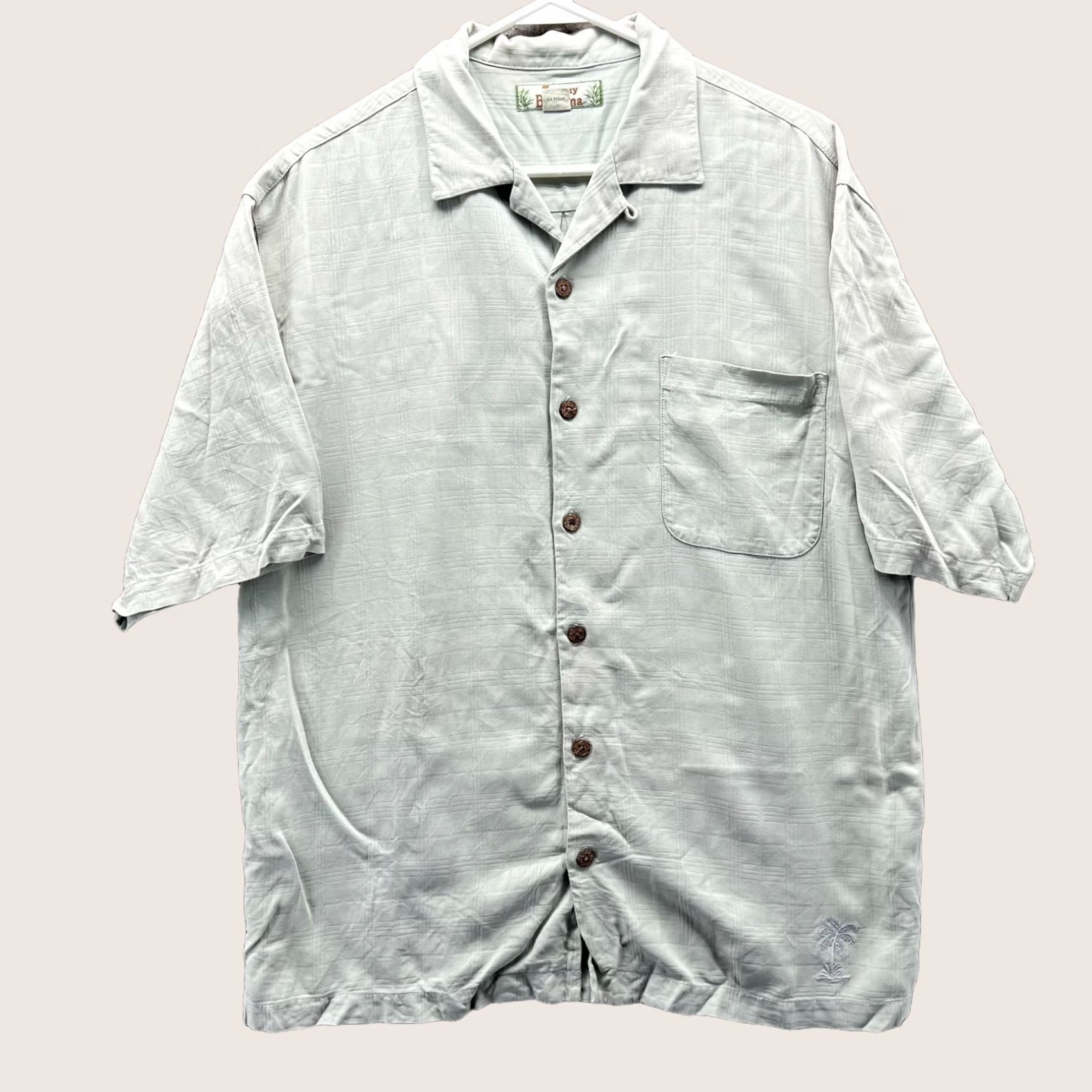 Tommy Bahama VINTAGE Tommy Bahama Shirt Mens M Green Button-Down Silk Hawaiian Glen Casual Shirt Size US M / EU 48-50 / 2 - 1 Thumbnail