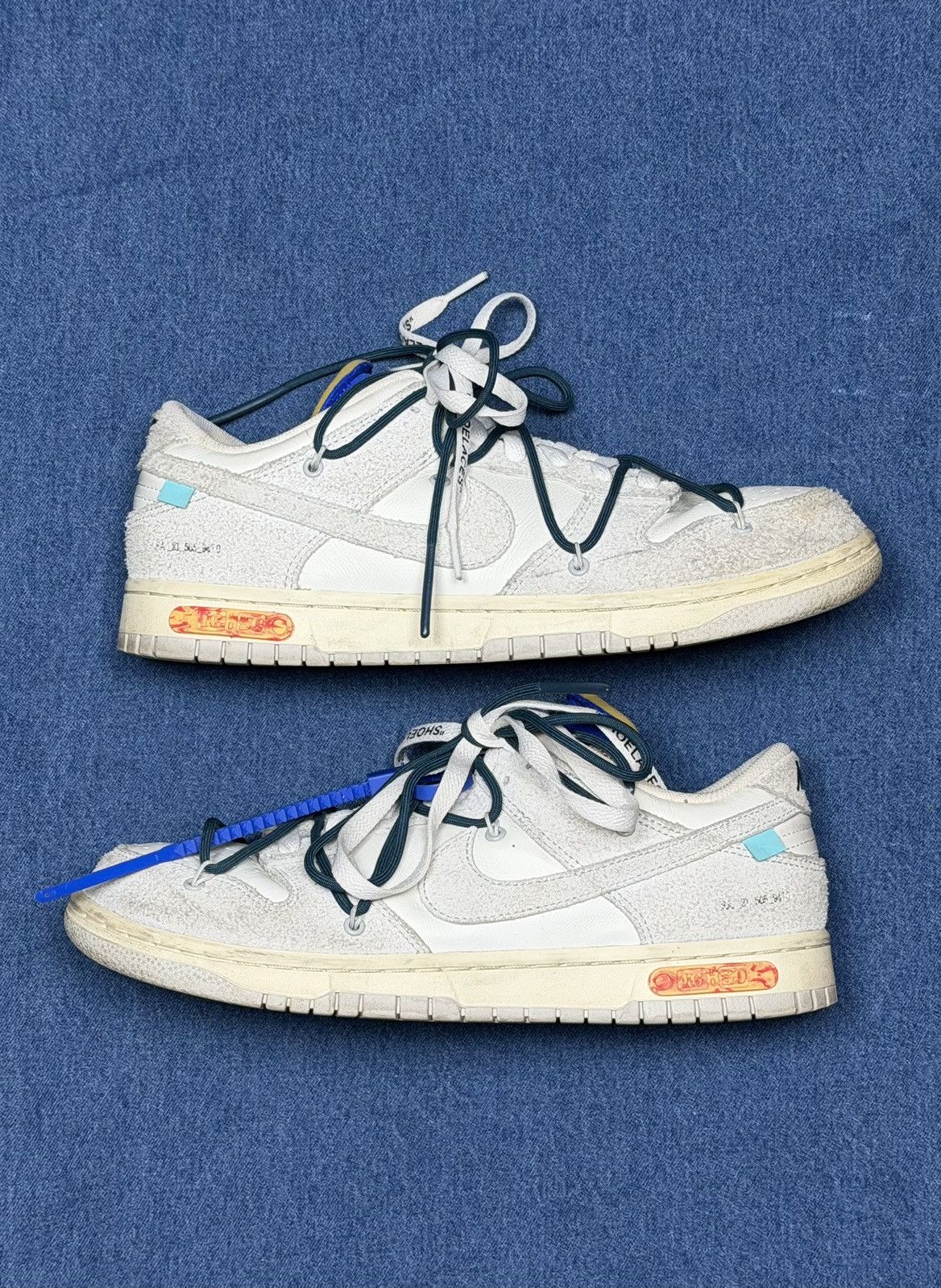 Nike NIKE OFF-WHITE DUNK LOW "LOT 16" Size US 10 / EU 43 - 1 Thumbnail