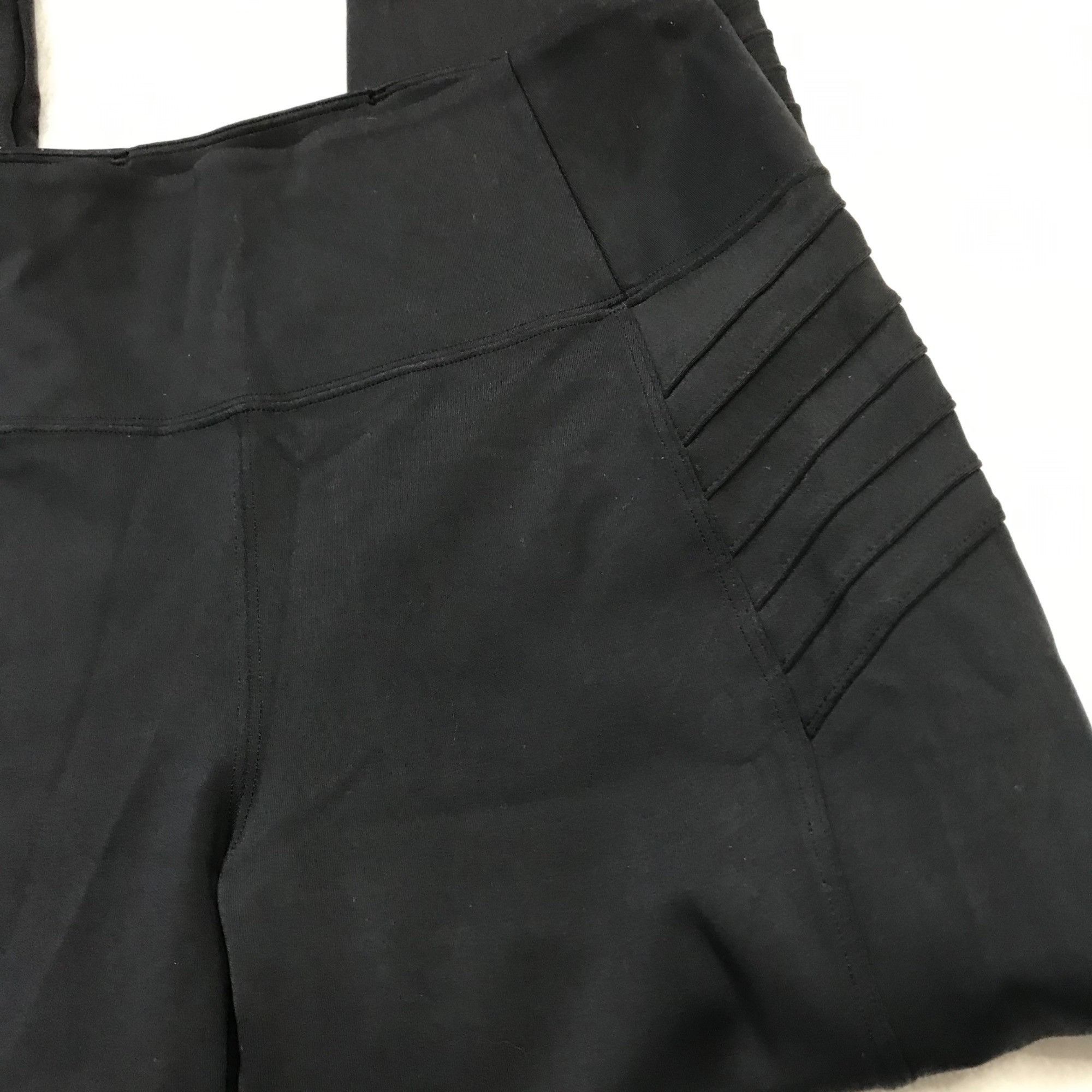 Athleta Athleta Delancey Moto Tight Leggings Women's Medium Black Zi Size 27" / US 4 / IT 40 - 7 Thumbnail