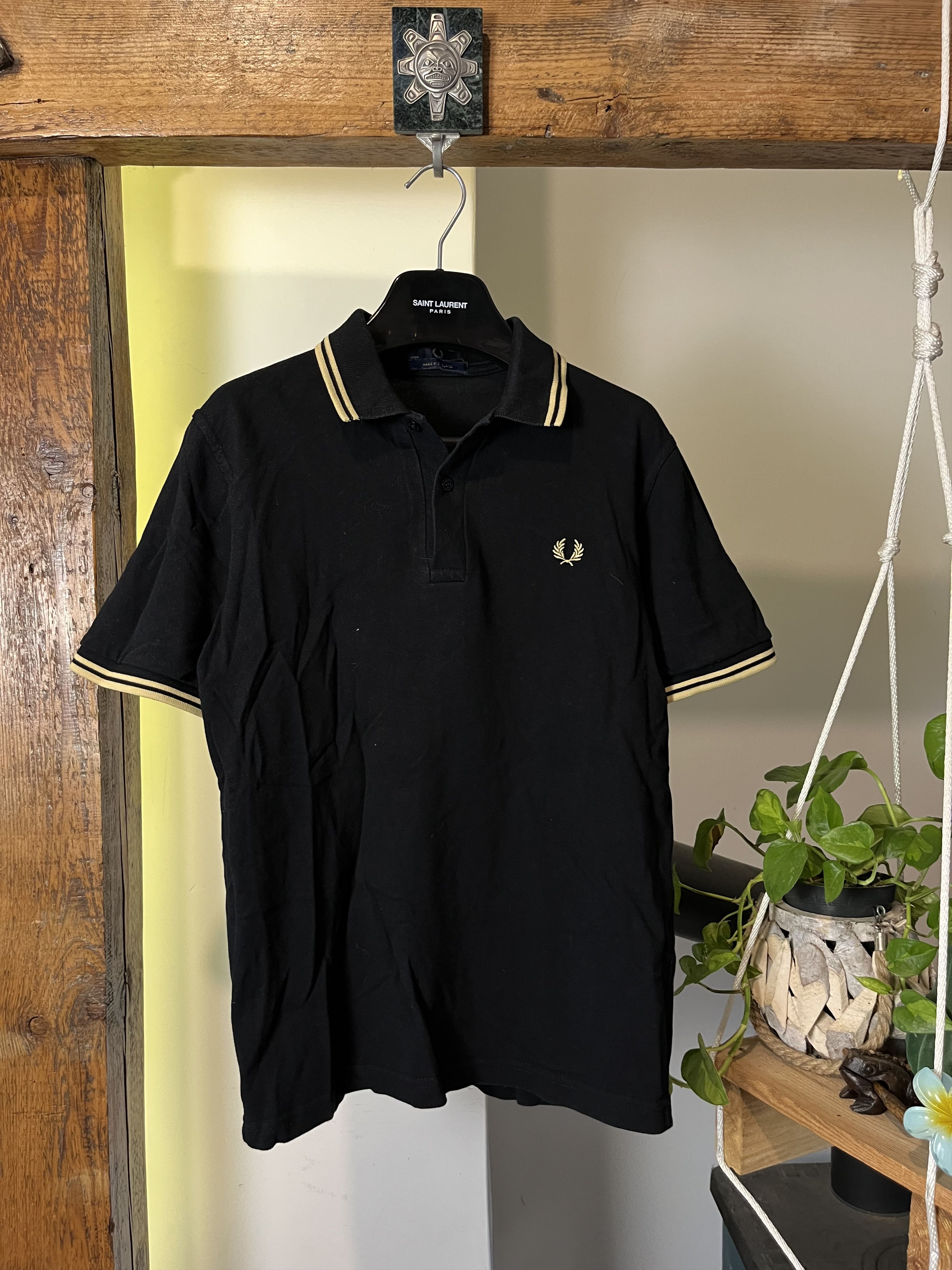 Fred Perry × Vintage Vintage 90s Fred Perry Blokecore Polo Made in England Size US M / EU 48-50 / 2 - 1 Thumbnail