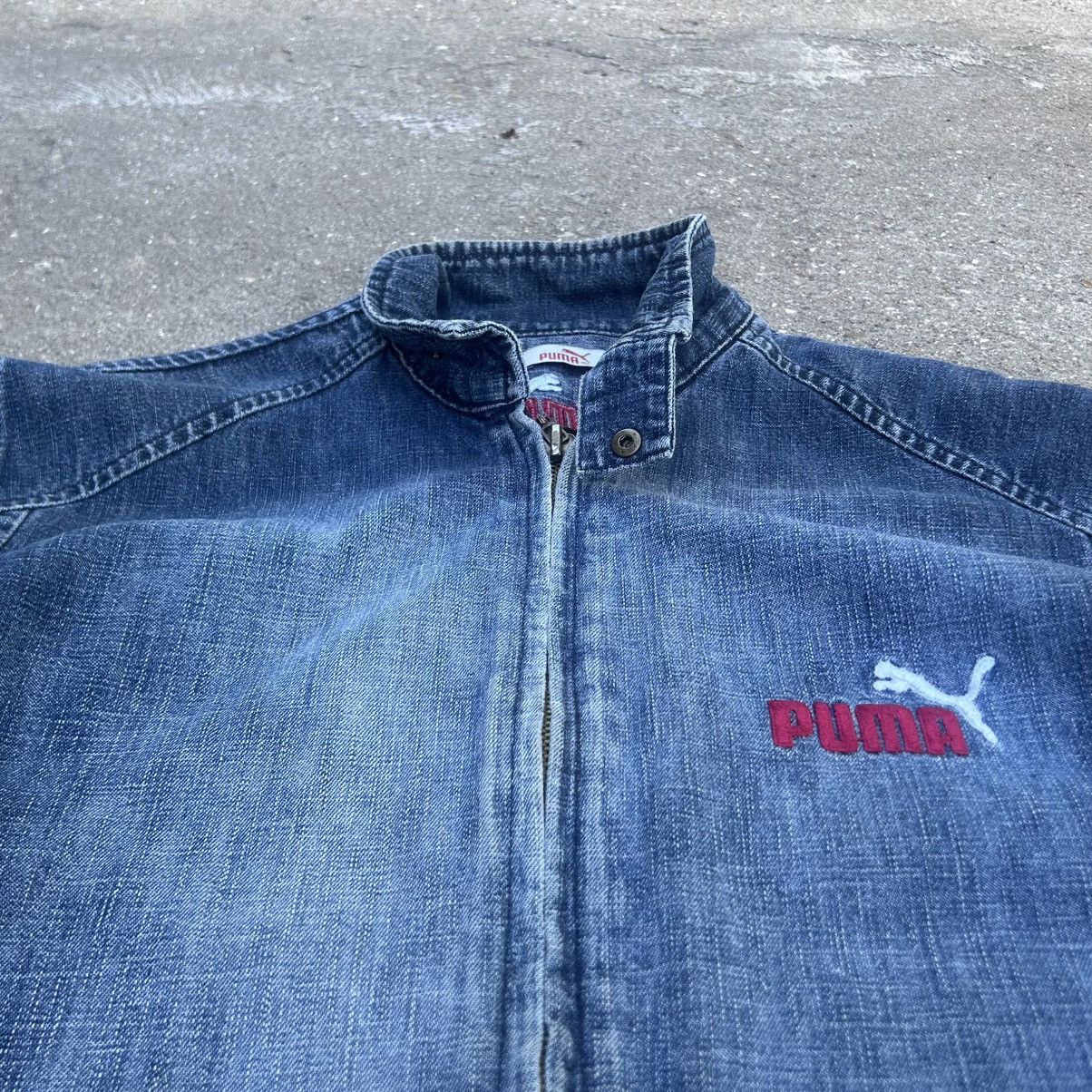 Puma Vintage Puma Jean Jacket Size US L / EU 52-54 / 3 - 3 Thumbnail