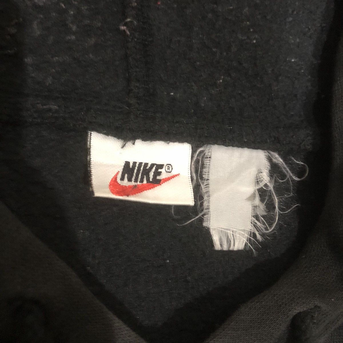 Nike × Vintage 90’ Grey tag Embroidery Nike Hodie Sweatshirt Size US L / EU 52-54 / 3 - 6 Thumbnail