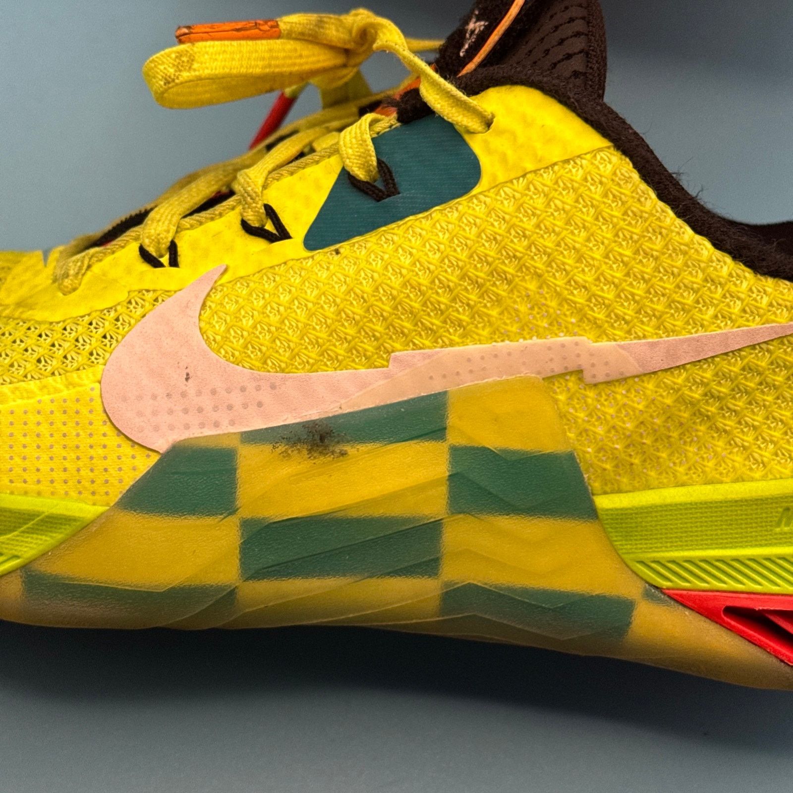 Nike Nike Metcon 7 AMP Volt Bright Spruce Checkered m8 w9.5 Size US 8 / EU 41 - 10 Thumbnail