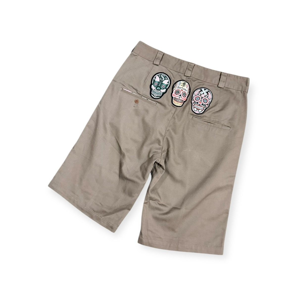 Sasquatchfabrix Vtg🔥Sasquatchfabrix Pattached Skull Chinos Short Pant Size US 34 / EU 50 - 12 Thumbnail