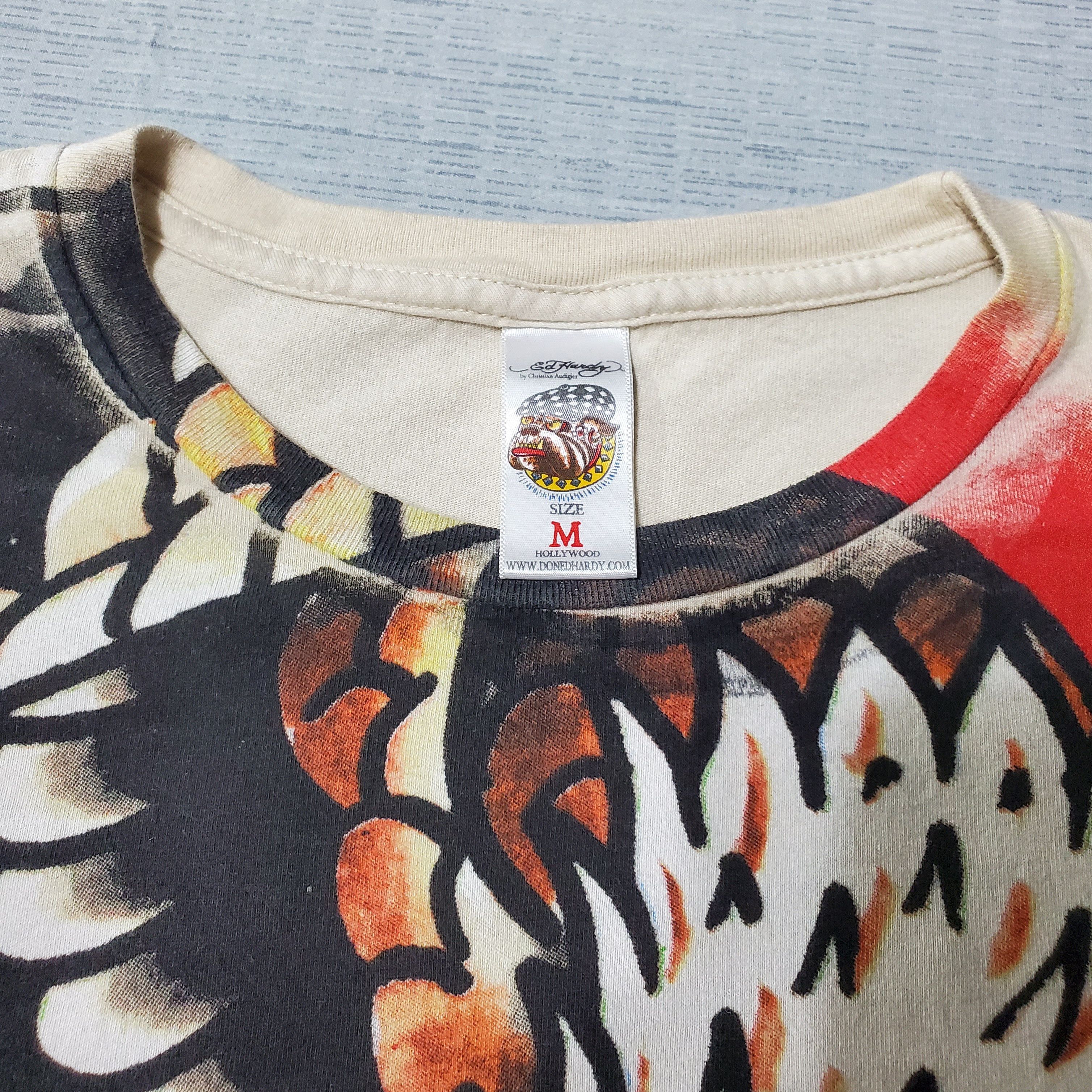 Ed Hardy Ed Hardy Eagle, Snake and Skull T-Shirt Size US M / EU 48-50 / 2 - 3 Thumbnail