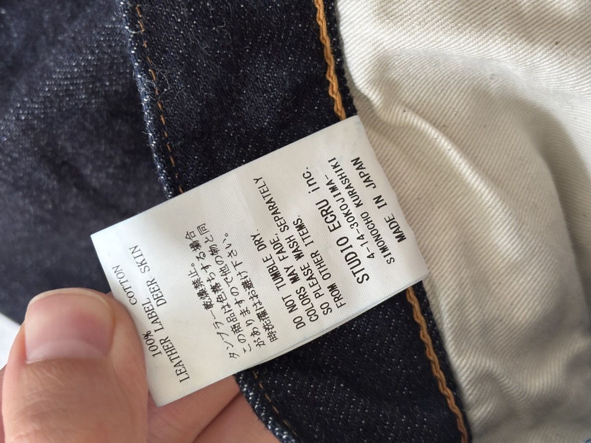 FOB Factory × Japanese Brand FOB Factory Selvadge Tapered Jeans Size US 34 / EU 50 - 10 Thumbnail