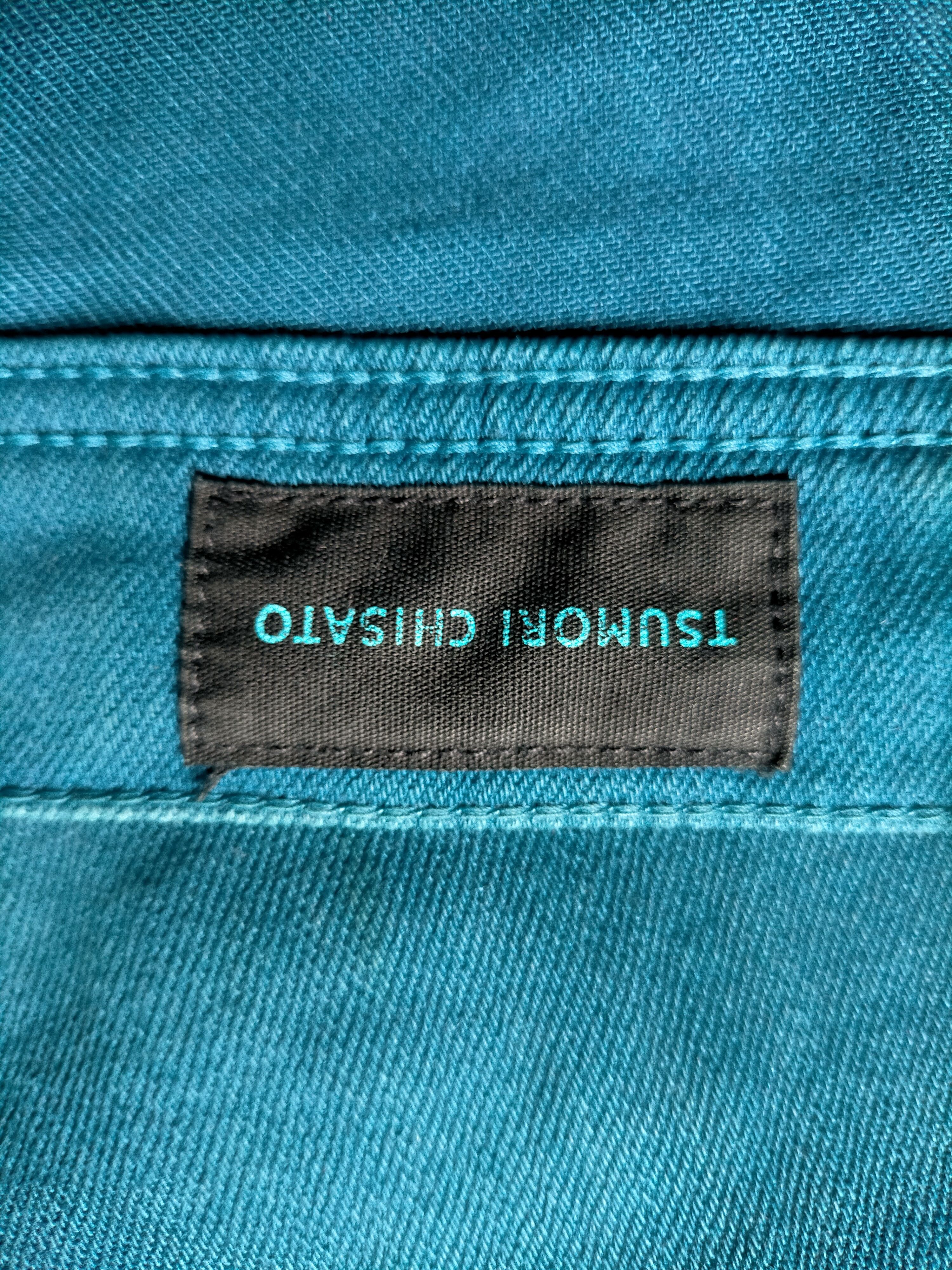 Issey Miyake × Tsumori Chisato × mercibeaucoup Tsumori Chisato Issey Miyake Patchwork Denim Pants Size US 31 - 20 Thumbnail