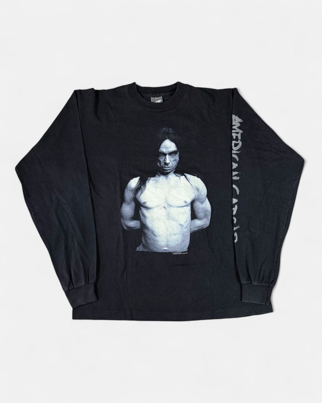 Band Tees × Vintage Iggy Pop - 1994 American Caesar Long Sleeve
