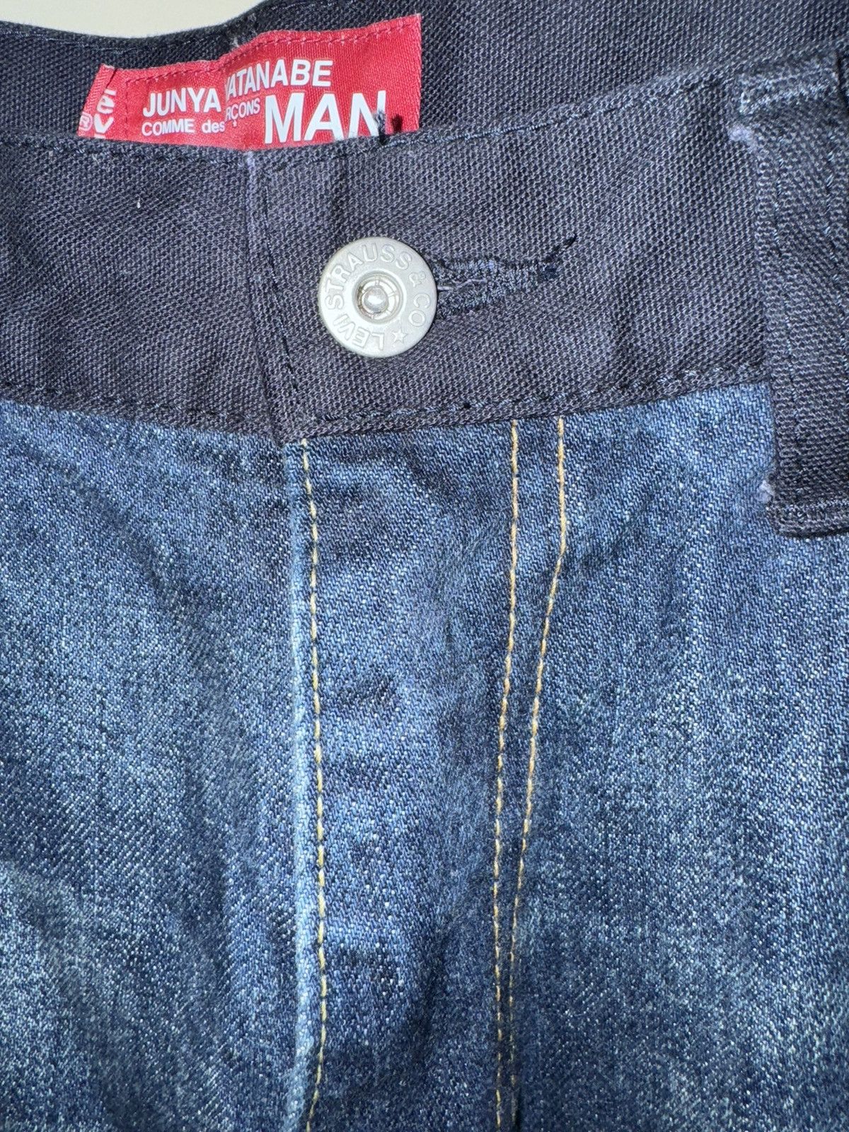Comme des Garcons × Junya Watanabe × Levi's Levis x Junya Watanabe CDG Man SS17 Paint Splatter Denim Size US 38 / EU 54 - 13 Thumbnail