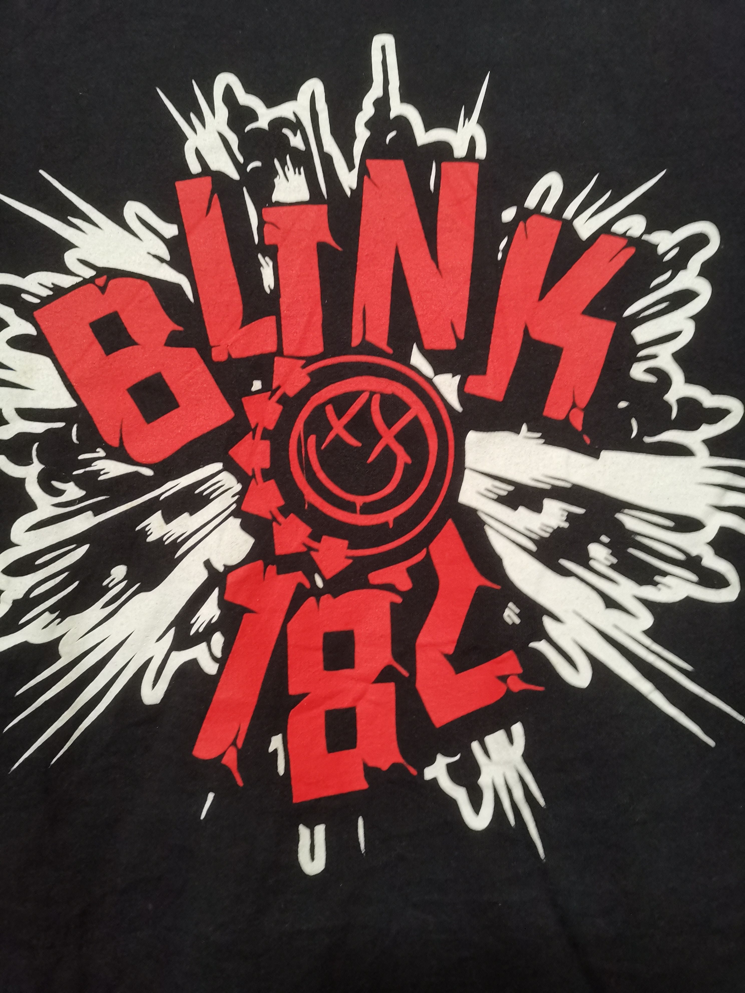Band Tees × Vintage 🔥Vtg Y2k Blink 182 Big Logo Sweatshirt Size US M / EU 48-50 / 2 - 3 Thumbnail