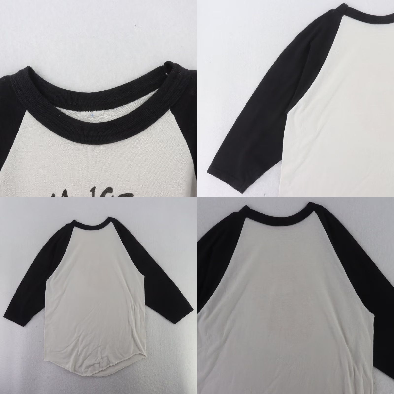 Vintage VINTAGE The Rolling Stones Shirt Mens 1981 3/4 Sleeve Jersey Black Medium Tshirt Size US M / EU 48-50 / 2 - 8 Thumbnail