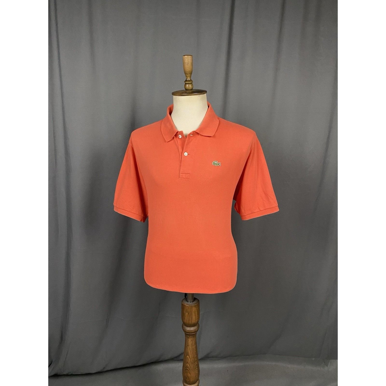Lacoste Lacoste Men's Orange Polo T-Shirt Size 8 / 3XL Size US XXL / EU 58 / 5 - 4 Thumbnail