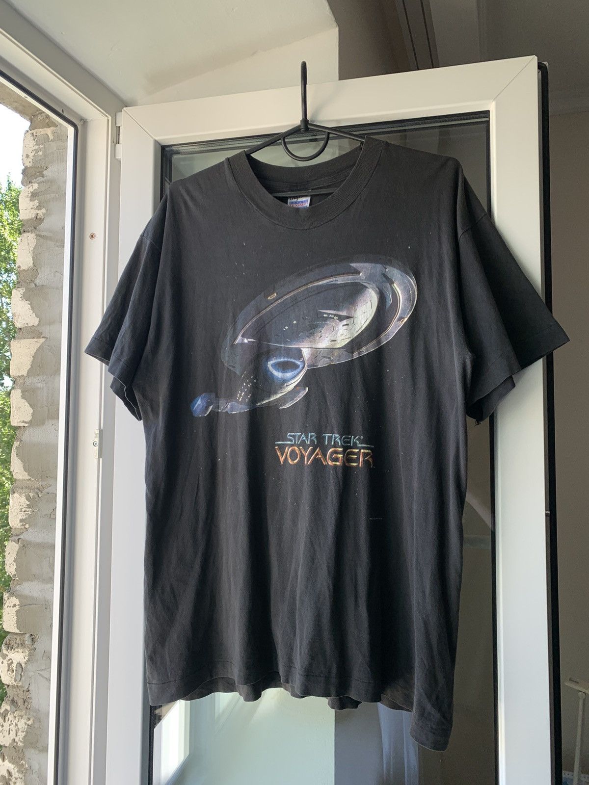 Other 🔥VINTAGE STAR TREK VOYAGER 90s TSHIRT TEE 1995 Size US L / EU 52-54 / 3 - 2 Thumbnail