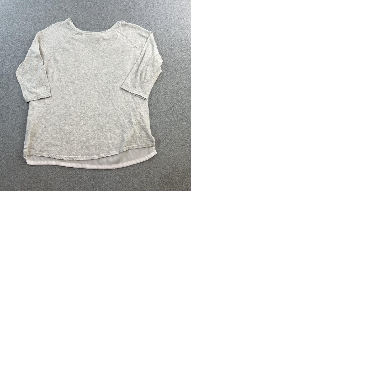Ariat Ariat Shirt Womens Small White Gray Floral Antler Skull Raglan Western Top Size S / US 4 / IT 40 - 9 Thumbnail