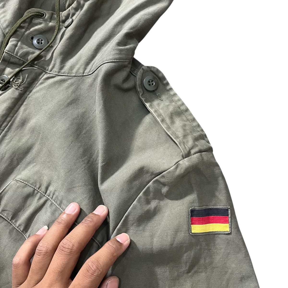 Vintage Vintage 1982 SCHWARZ SULZBACH Germany Army Field ParkaJacket Size US XXL / EU 58 / 5 - 9 Thumbnail