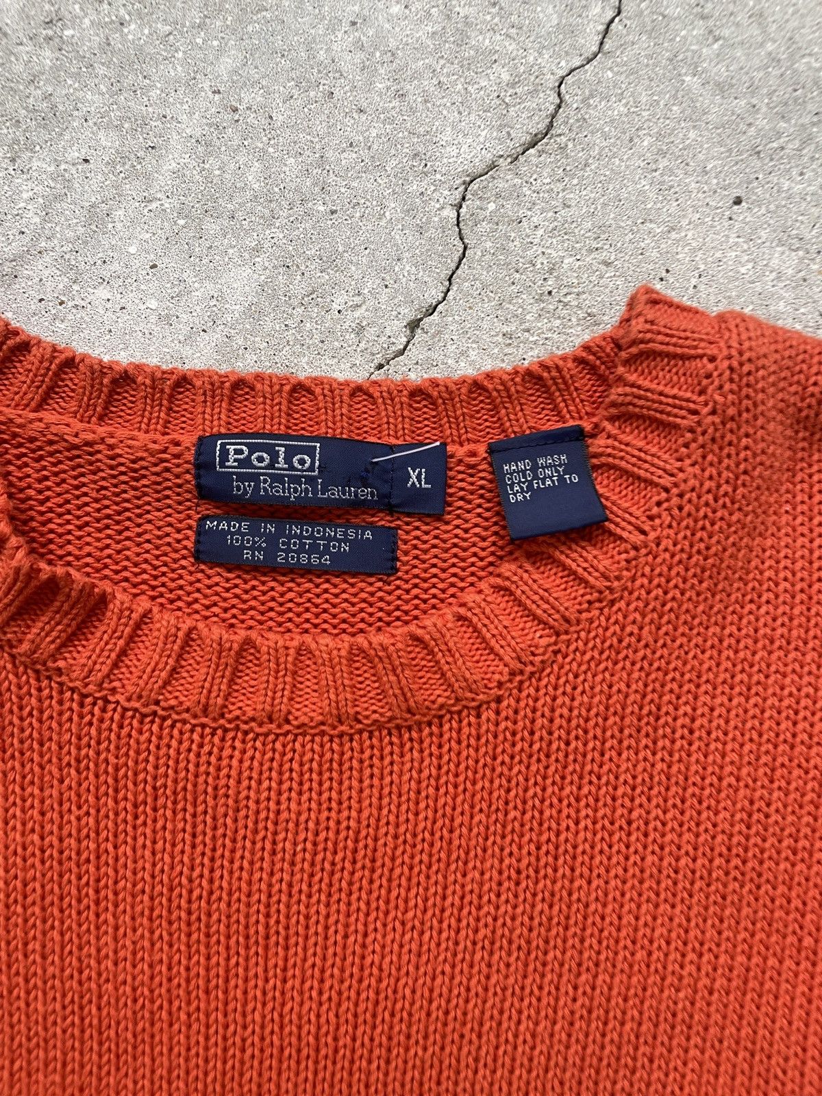 Polo Ralph Lauren × Vintage Vintage Ralph Lauren Knitted sweater Size US XL / EU 56 / 4 - 4 Thumbnail