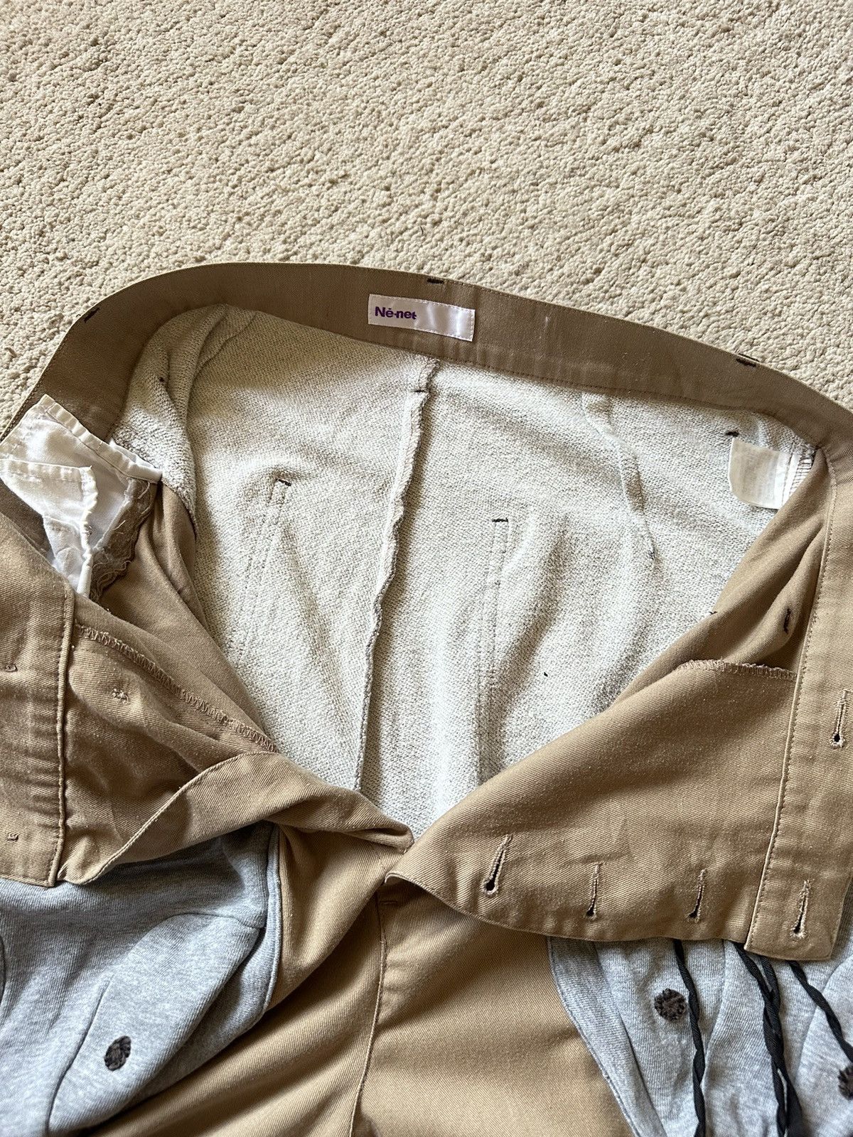Issey Miyake AW2012 Ne-Net Mouse Pocket Hybrid Pant Size US 30 / EU 46 - 9 Thumbnail
