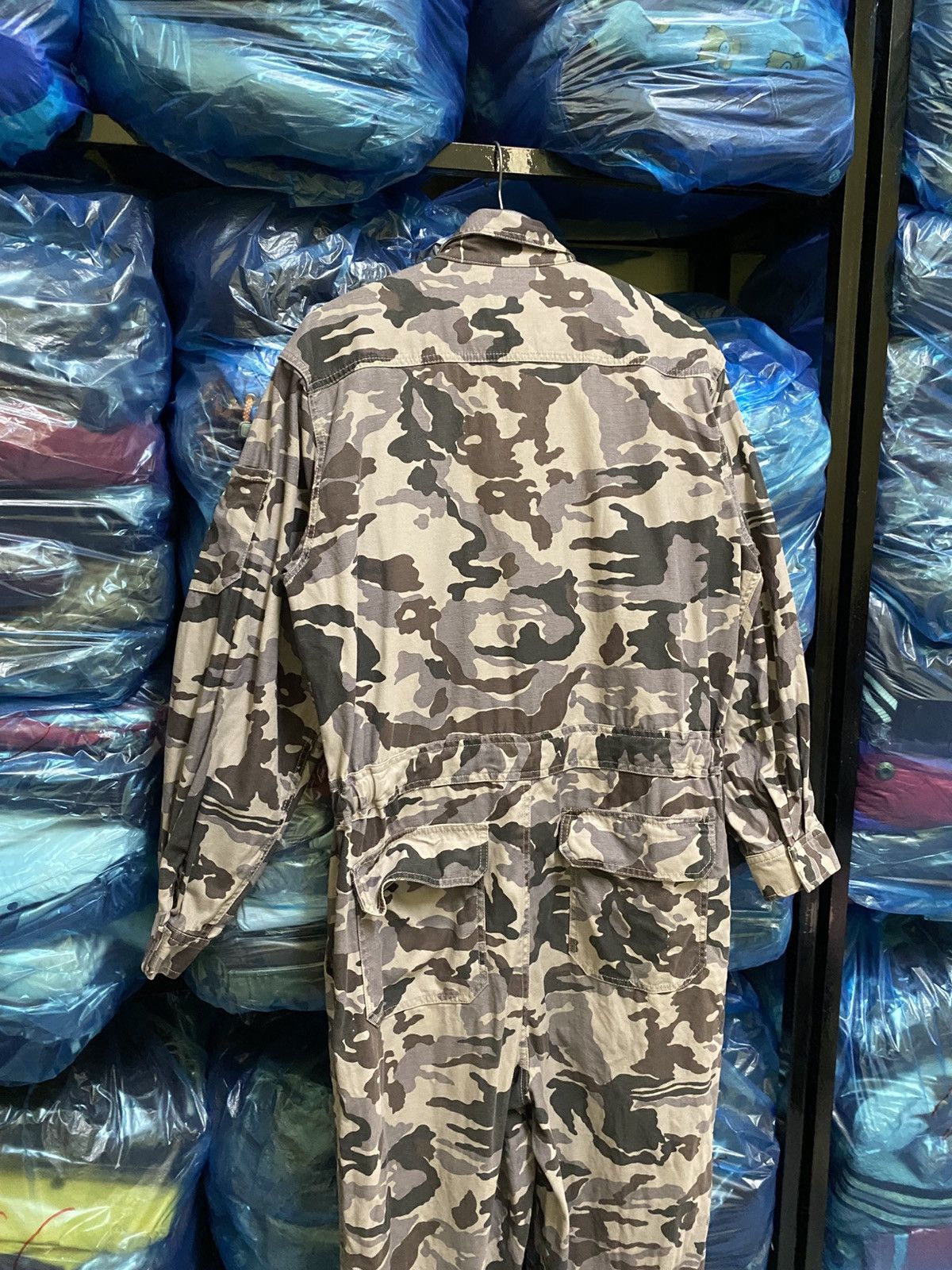 Japanese Brand EvenRiver Camouflage Full Body Coverall Jumpsuit Workwear Size US 36 / EU 52 - 10 Thumbnail