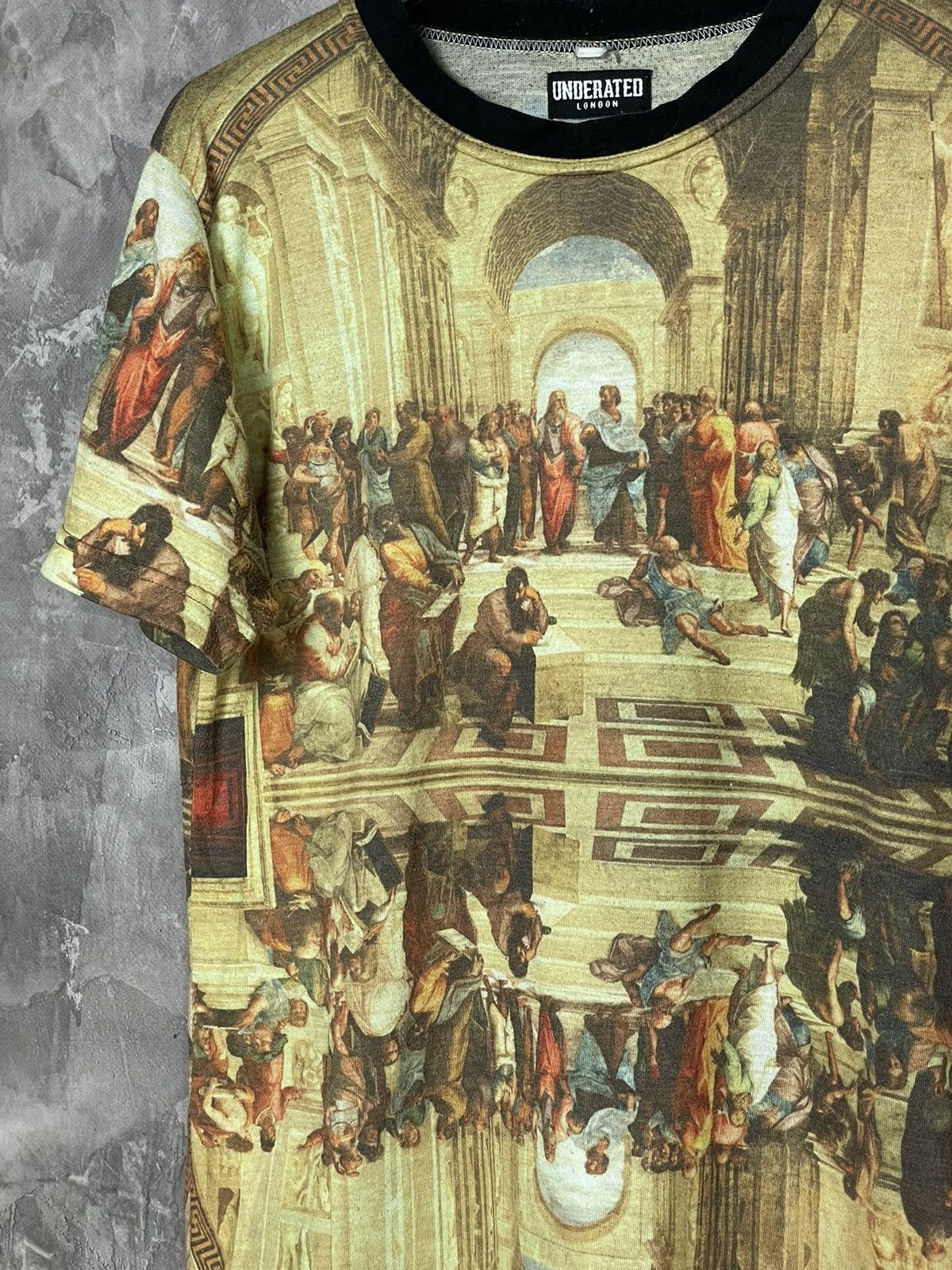 Hypebeast × Underated Underated Streetwear Graphic Y2K Printed Renaissance Art Tee Size US M / EU 48-50 / 2 - 7 Thumbnail