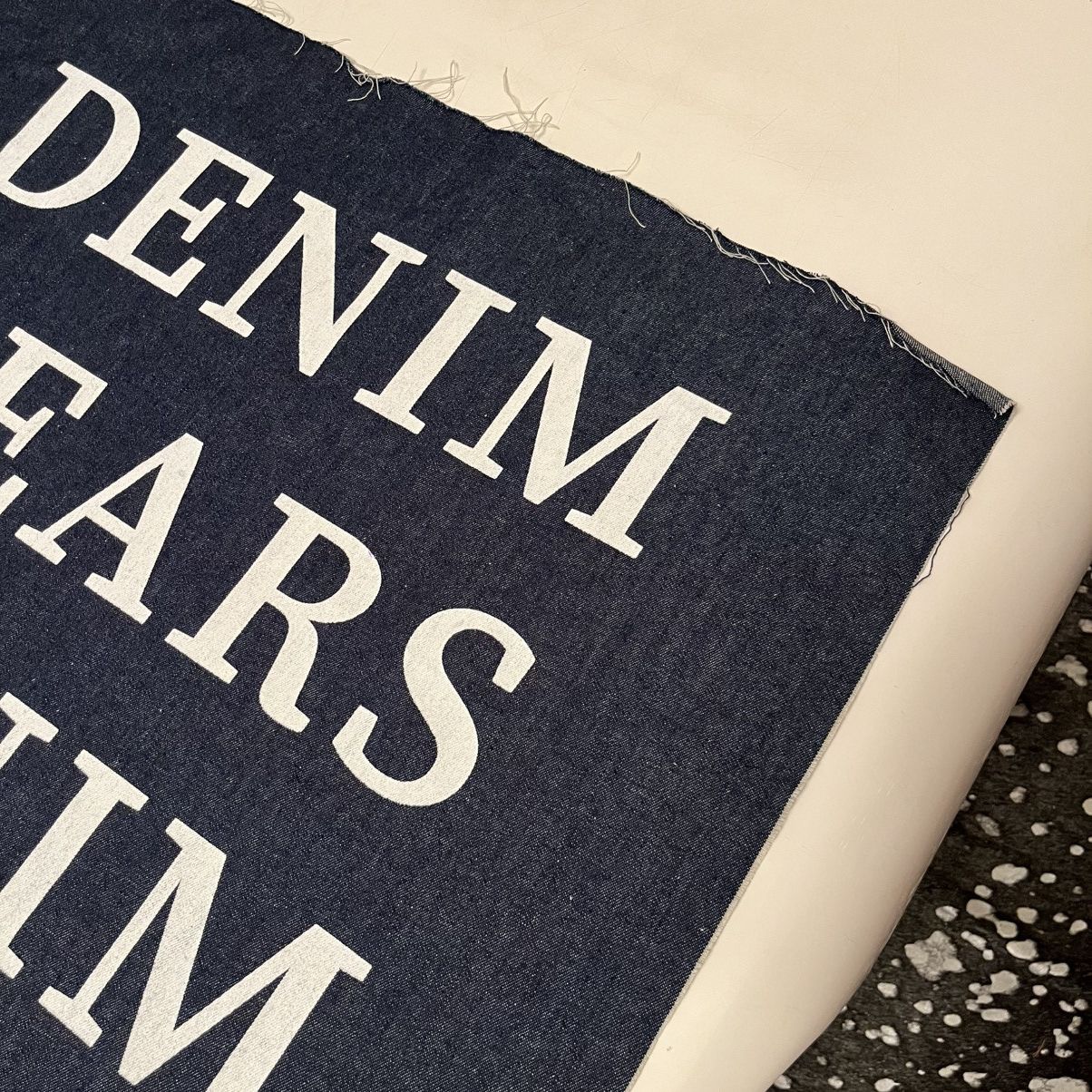 DENIM TEARS Denim Tears Denim Wall art Size ONE SIZE - 2 Thumbnail