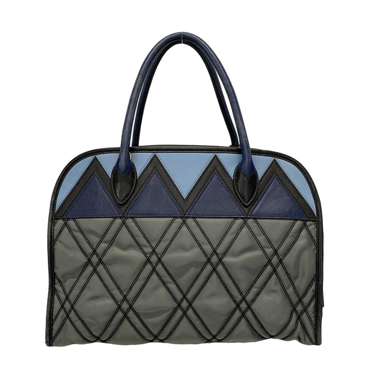Prada PRADA Graphic Quilt Handbag 1BB027 Size ONE SIZE - 3 Thumbnail