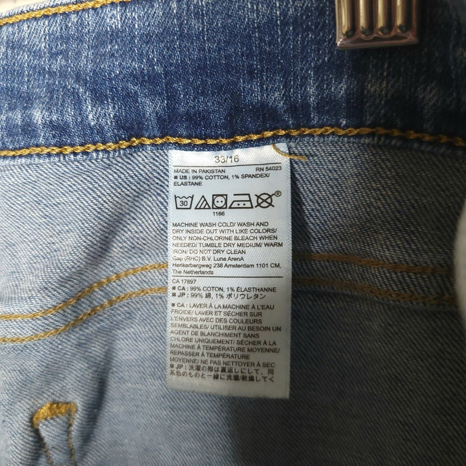 Banana Republic Banana Republic Girlfriend Jean Women’s Size 33/16 Size 38" / US 16 / IT 52 - 3 Thumbnail