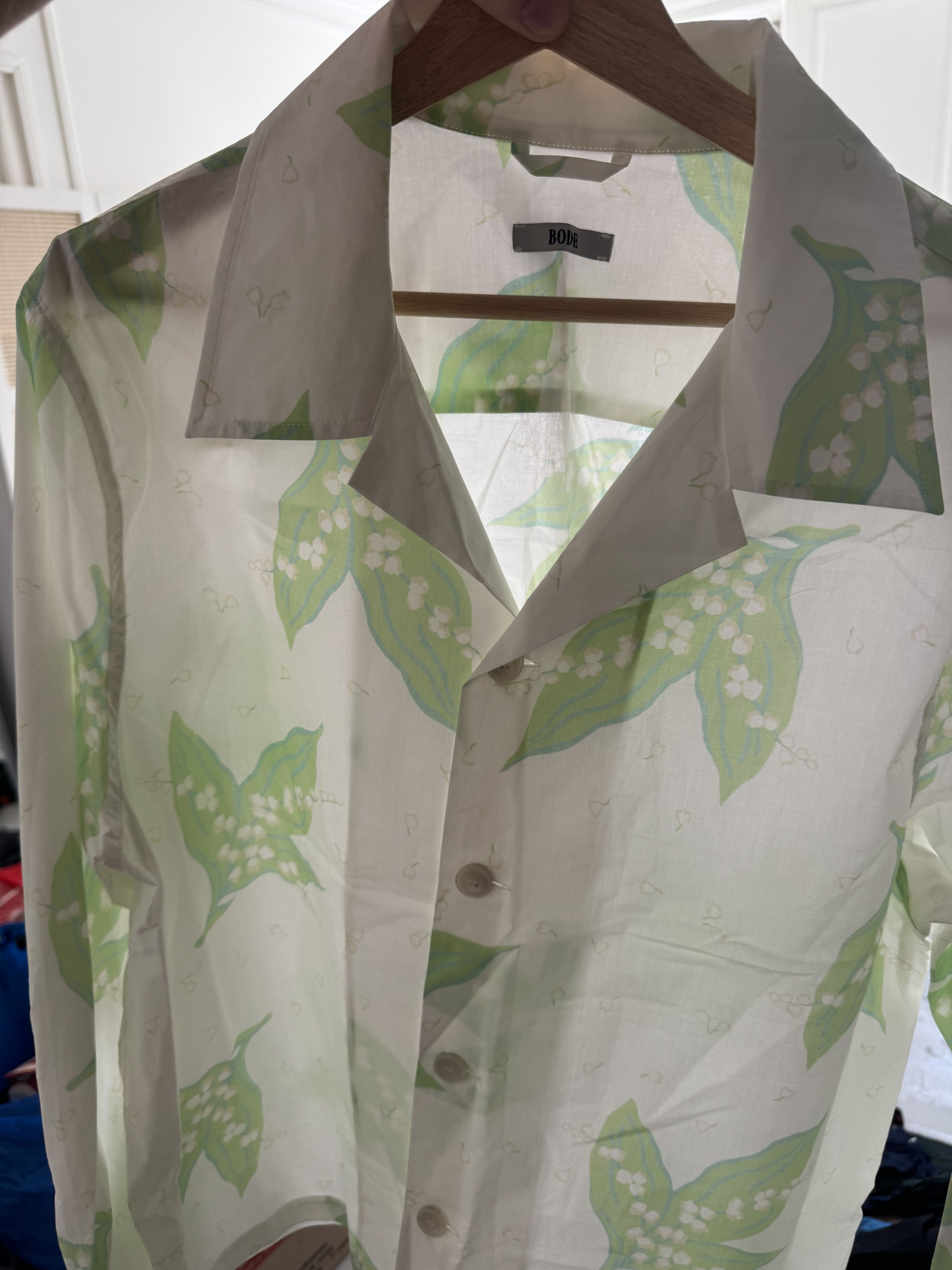 Bode Bode Floral shirt Size US L / EU 52-54 / 3 - 4 Thumbnail