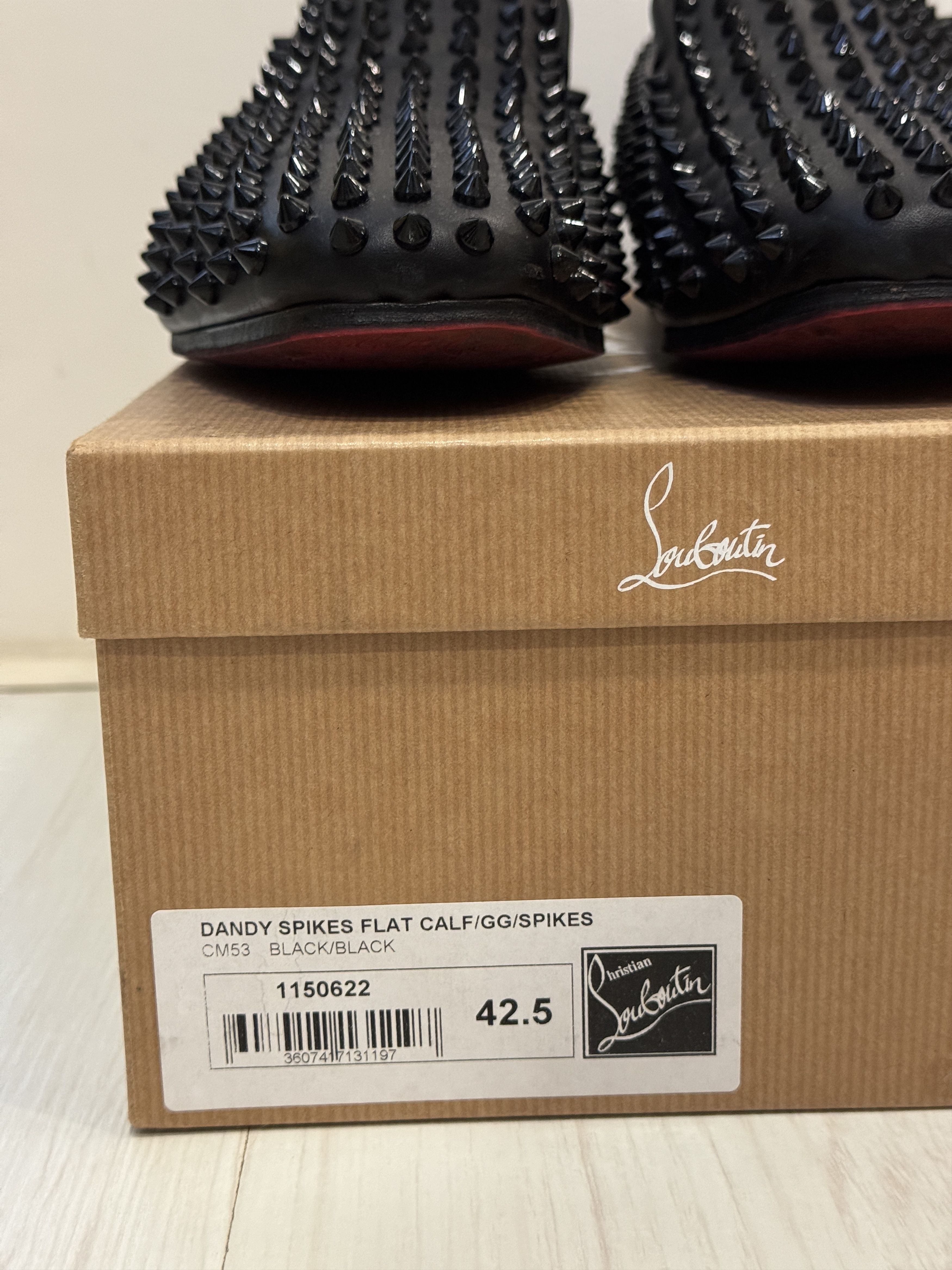 Christian Louboutin Christian Louboutin Dandy Spike Loafers Size US 9.5 / EU 42-43 - 3 Thumbnail