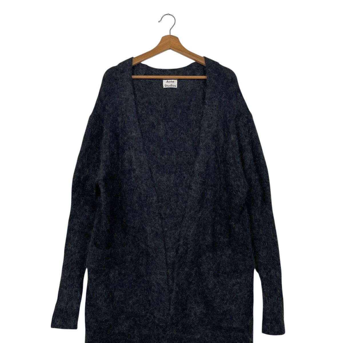 Acne Studios Acne Studios Raya Mohair Buttonless Long Cardigan Size S / US 4 / IT 40 - 3 Thumbnail