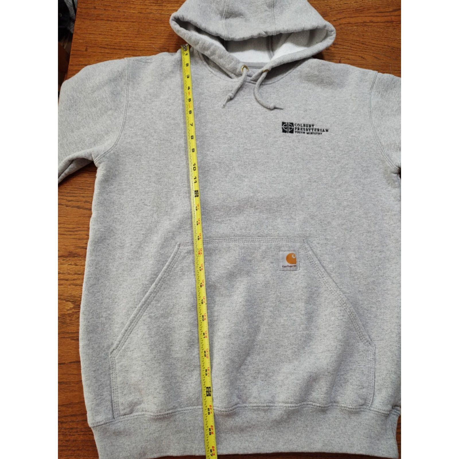Carhartt Carhartt Hoodie Adult S Gray Sweatshirt Logo Pullover Hooded Long Sleeve Regular Size US S / EU 44-46 / 1 - 7 Thumbnail