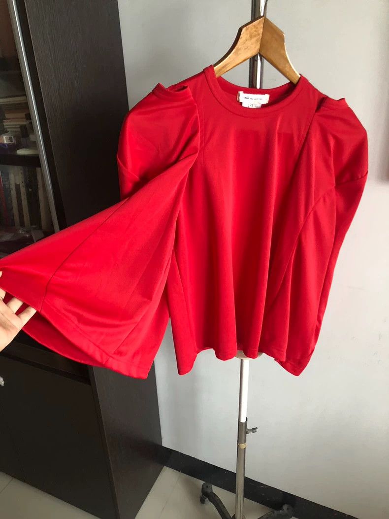 Comme des Garcons Comme Des Garcons Red deformed sleeve jacket Size XS / US 0-2 / IT 36-38 - 3 Thumbnail