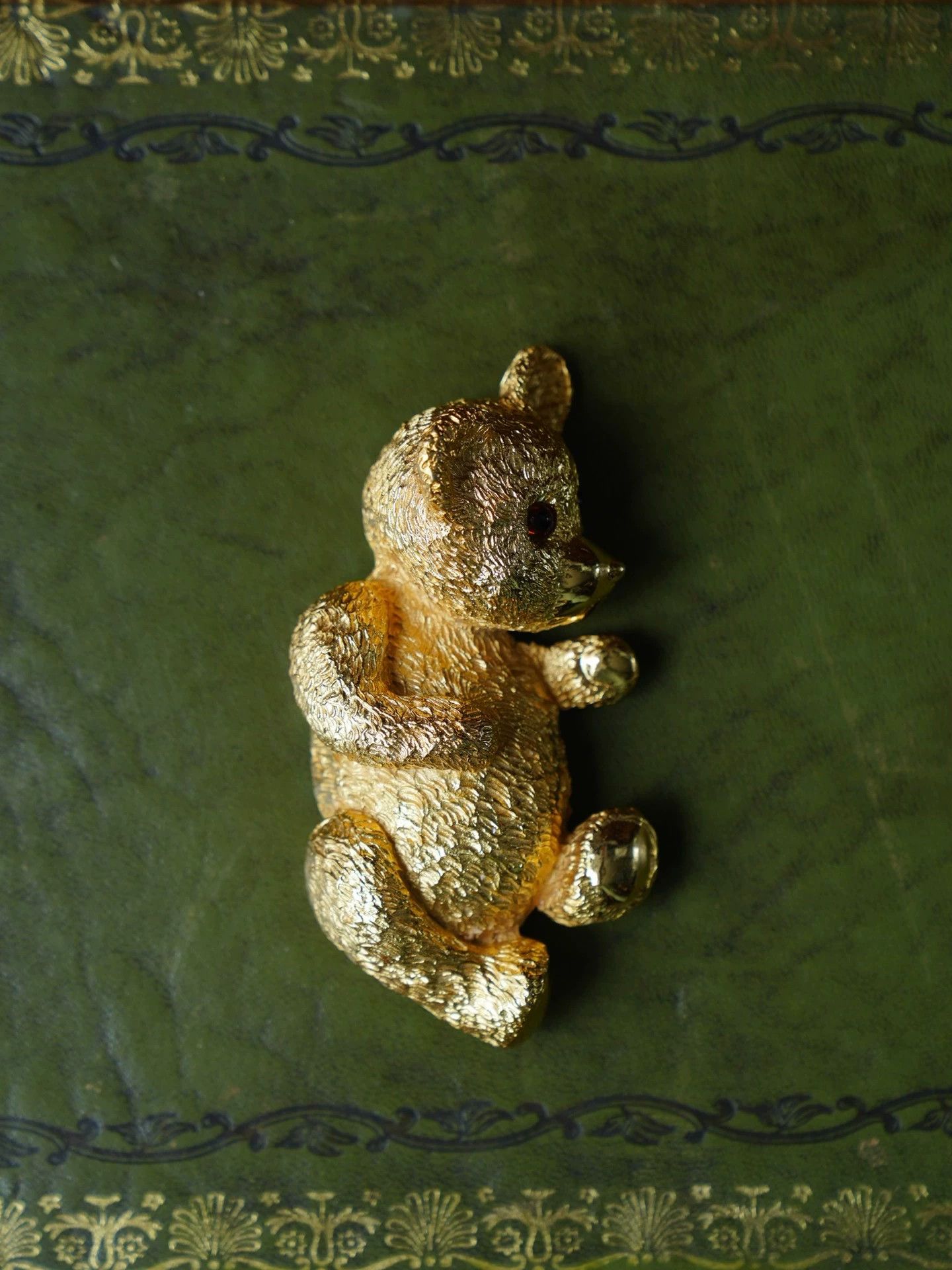 Other Christopher Ross 1989 Gold-Plated Bear Belt Buckle Size ONE SIZE - 7 Thumbnail