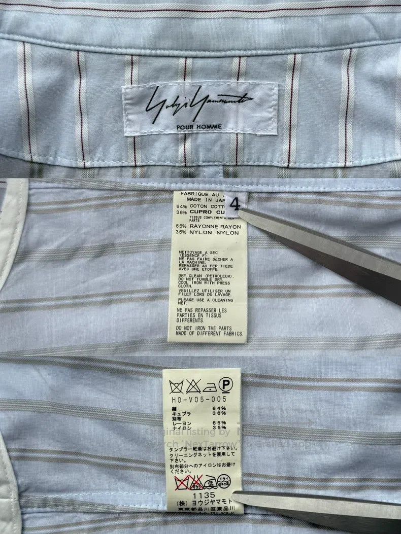 Yohji Yamamoto Yohji Yamamoto 11SS Palace Season Show Three-Button Embroi Size US XL / EU 56 / 4 - 7 Thumbnail