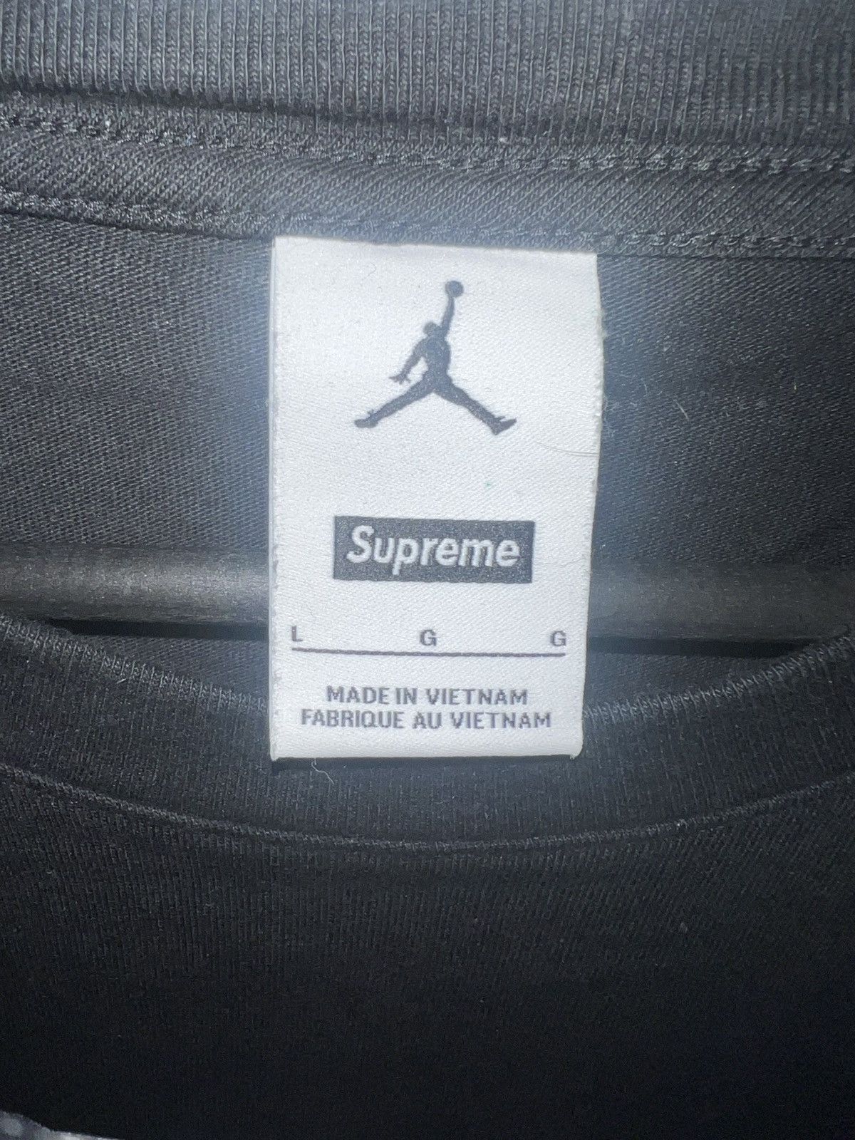 Supreme Supreme x Jordan Biggie t shirt Size US L / EU 52-54 / 3 - 2 Thumbnail