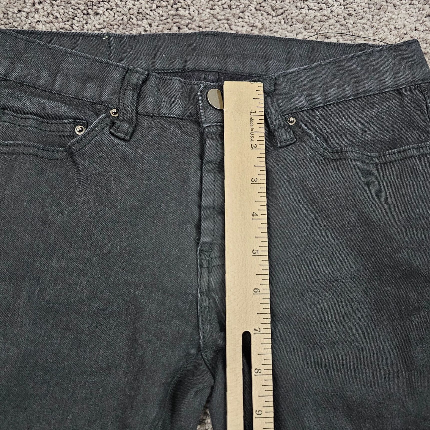 MNML VINTAGE MNML Men Jeans Skinny Low Rise Ankle Zip 2010s Mens Size US 26 / EU 42 - 5 Thumbnail