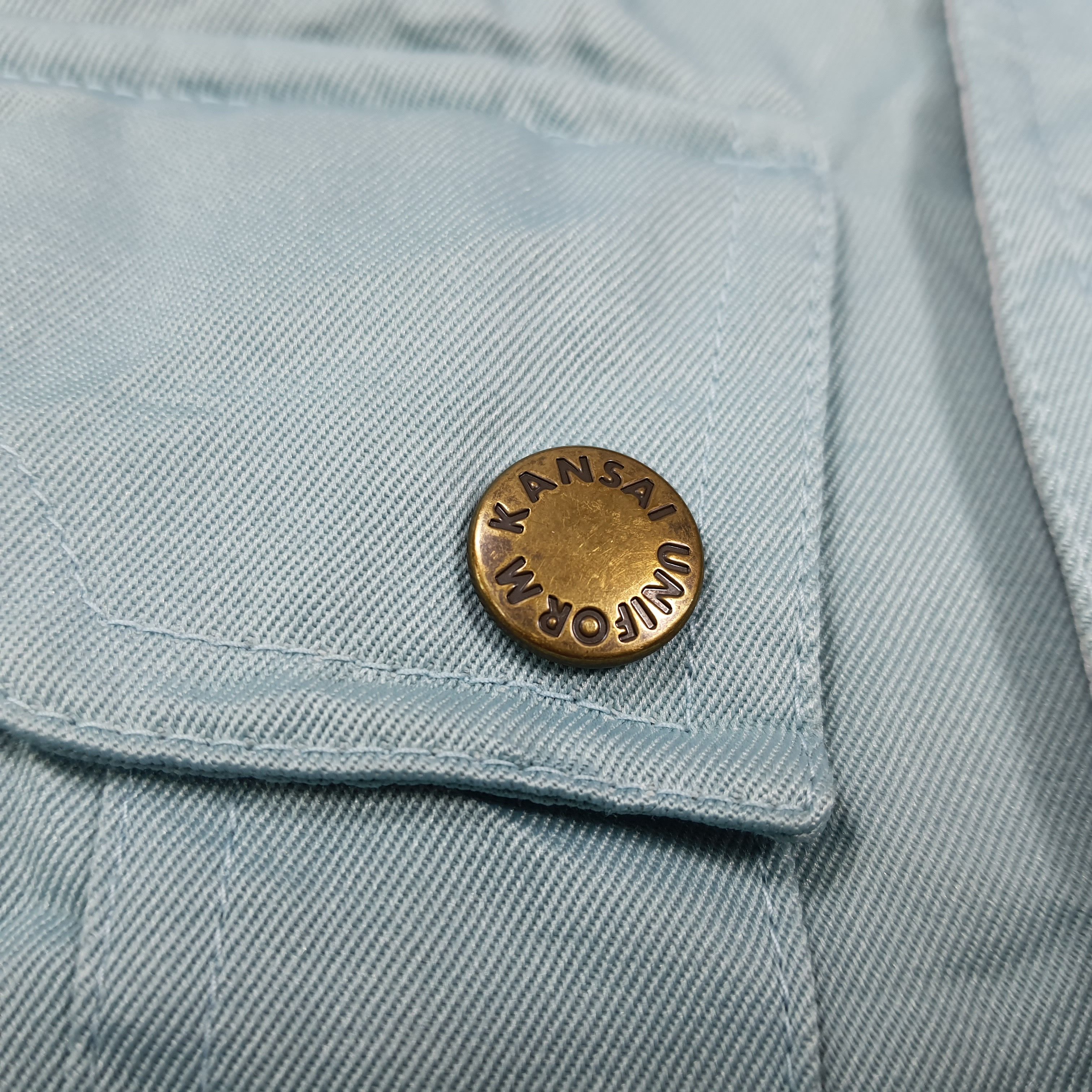 Japanese Brand Vintage Kansai x Number Nine Custom Logo Work Jacket C288N9 Size US XL / EU 56 / 4 - 6 Thumbnail