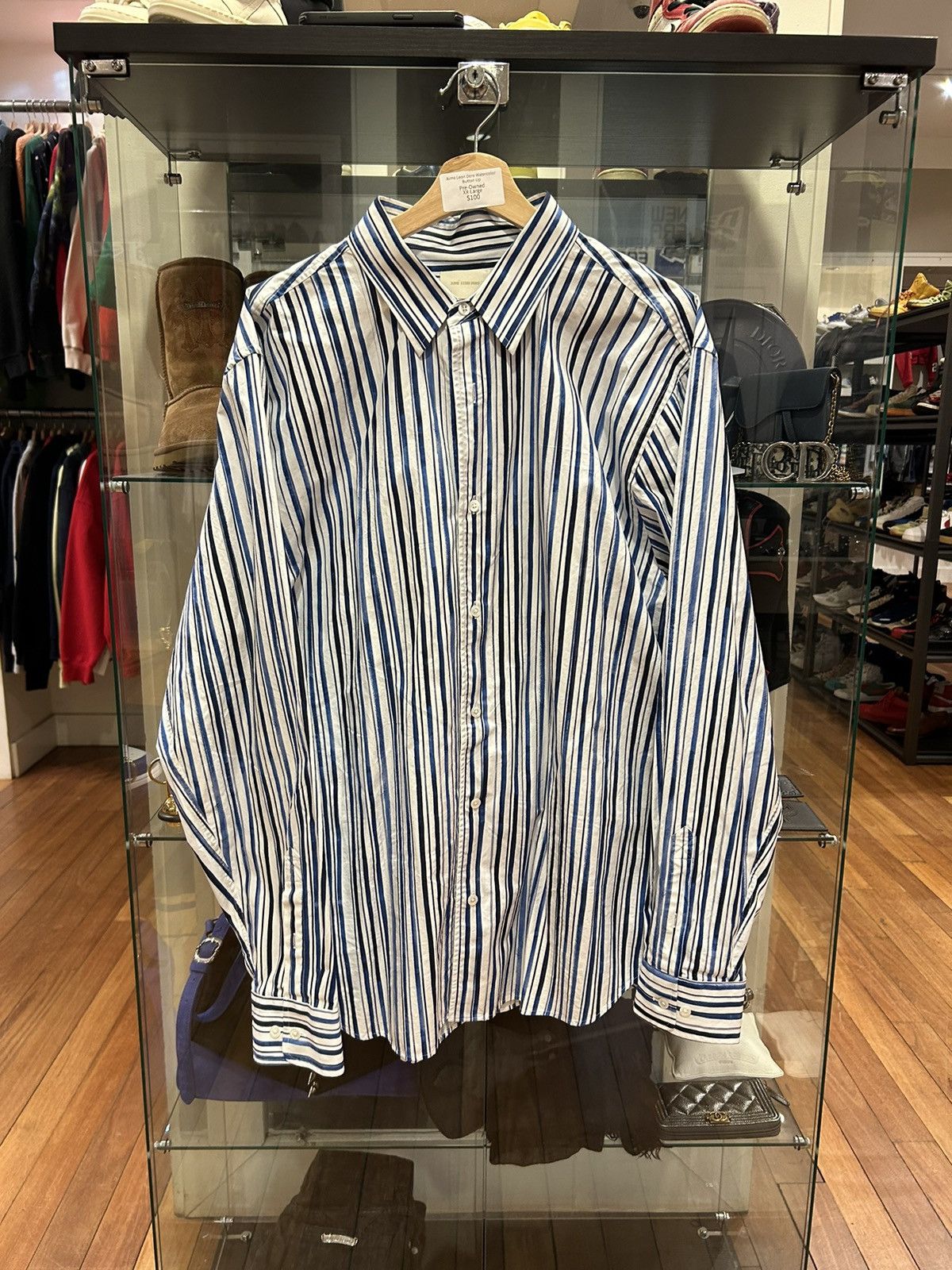 Aime Leon Dore Aime Leon Dore Watercolor Button Up Shirt Size US XXL / EU 58 / 5 - 1 Thumbnail