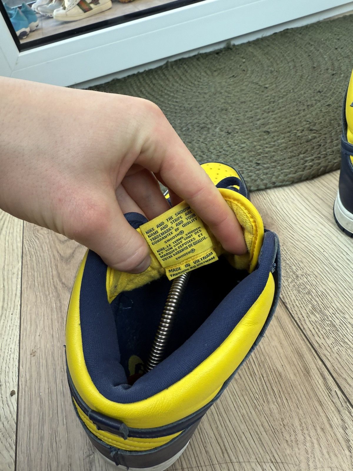 Nike Nike Dunk Michigan Streetwear shoes Size US 11.5 / EU 44-45 - 7 Thumbnail